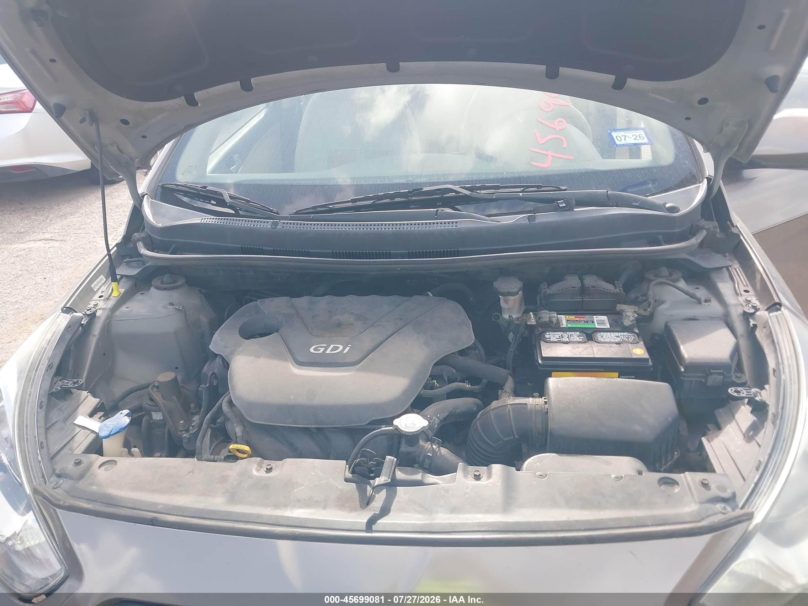 2013 Hyundai Accent Gls Tan vin: KMHCT4AE8DU420363