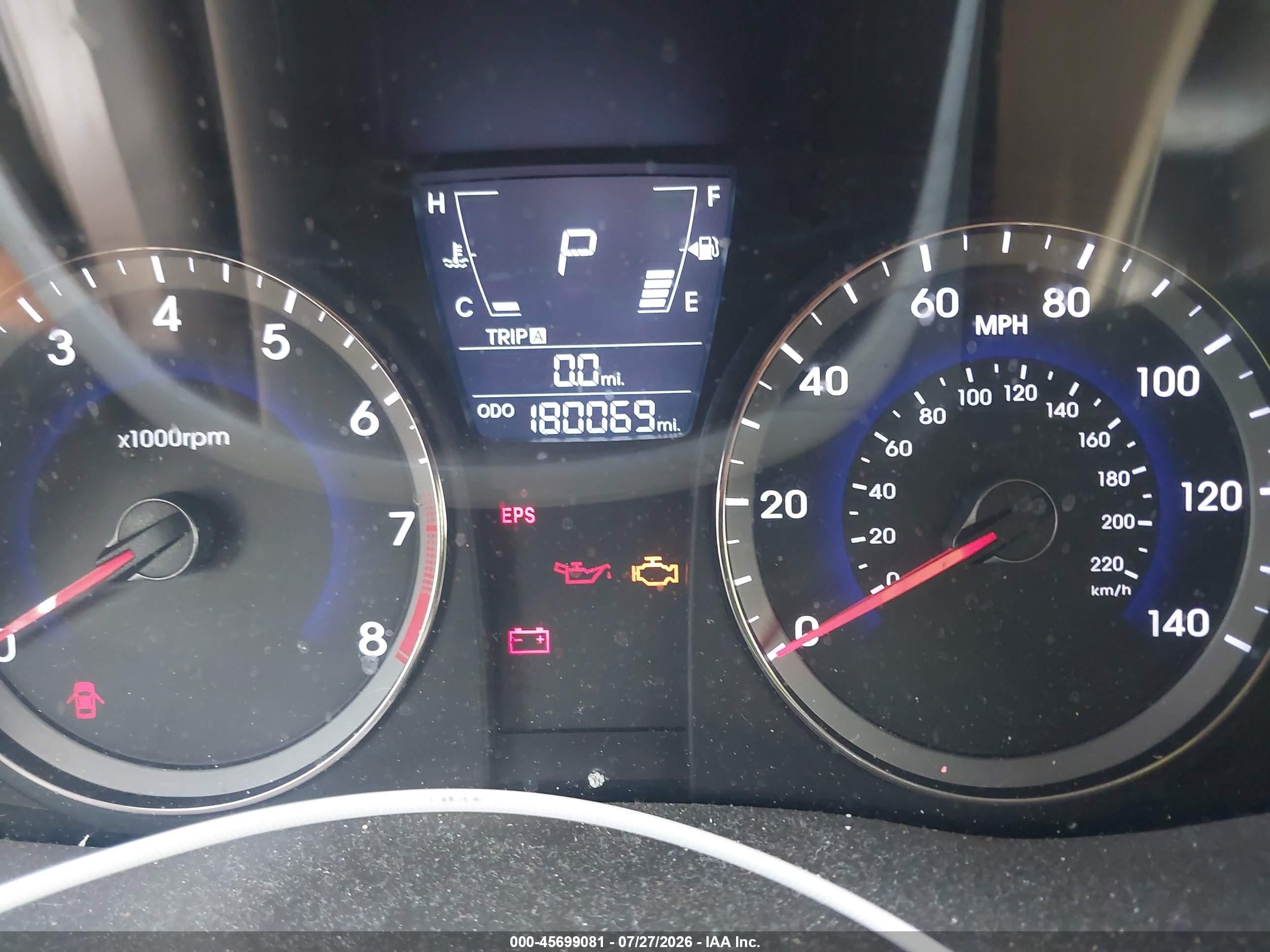 2013 Hyundai Accent Gls Tan vin: KMHCT4AE8DU420363