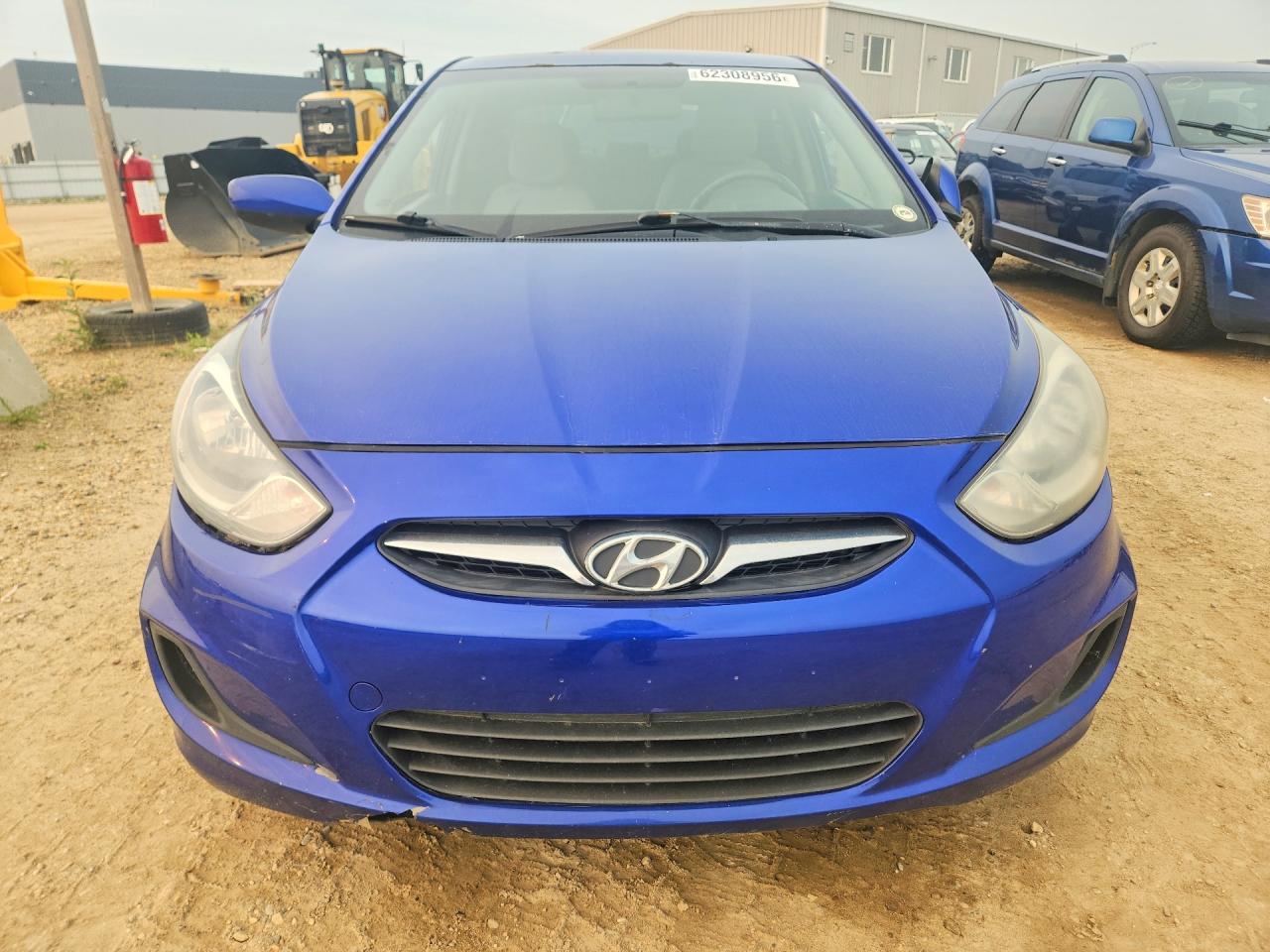2013 Hyundai Accent Gls Синий vin: KMHCT4AE8DU429502