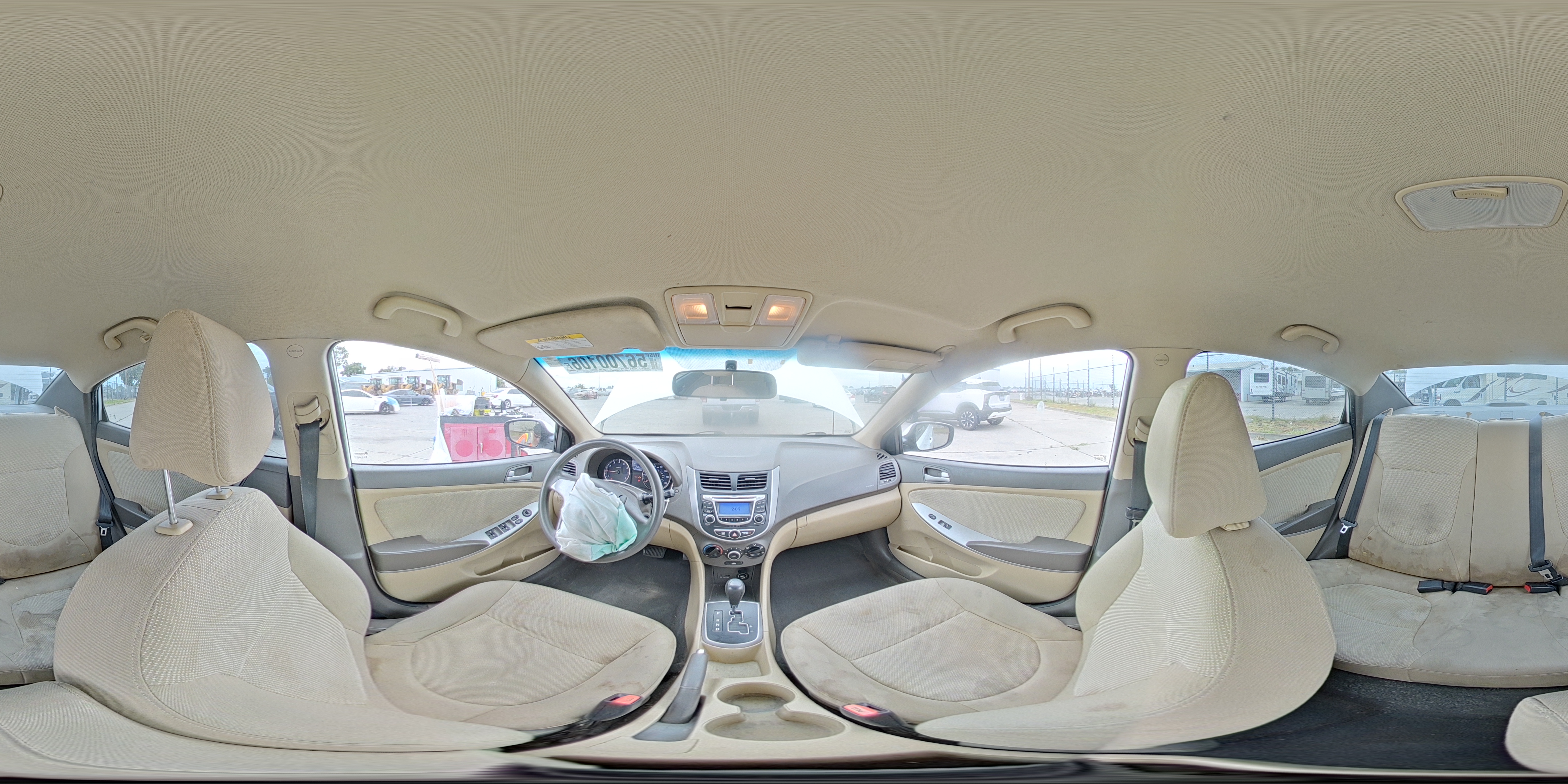 2013 Hyundai Accent Gls White vin: KMHCT4AE8DU541376