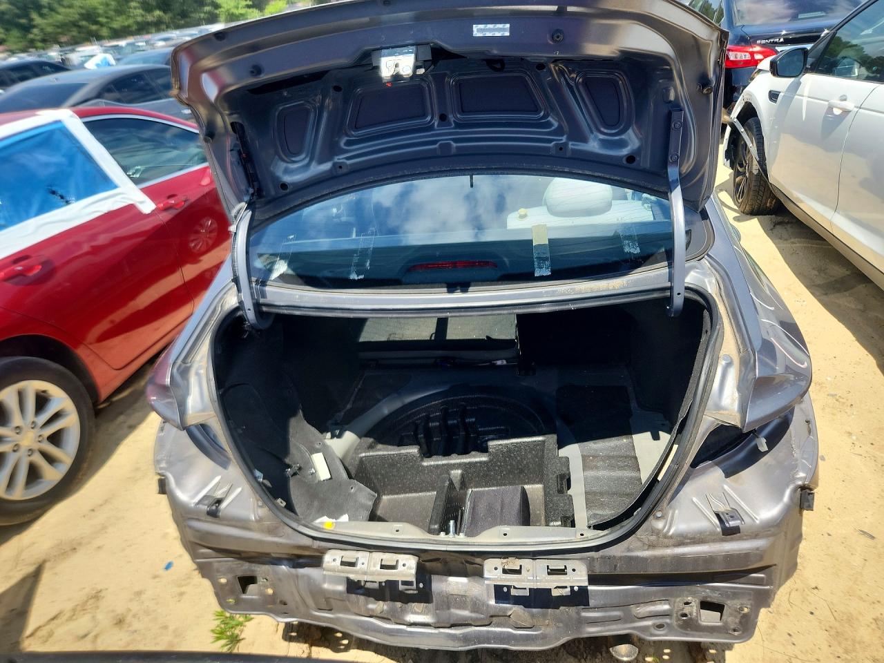 2014 Hyundai Accent Gls Серый vin: KMHCT4AE8EU588389