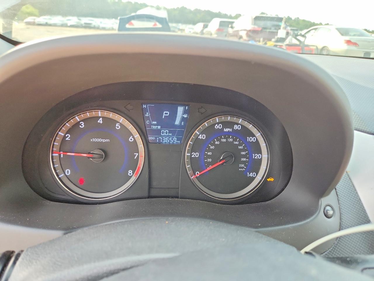2014 Hyundai Accent Gls Серый vin: KMHCT4AE8EU588389
