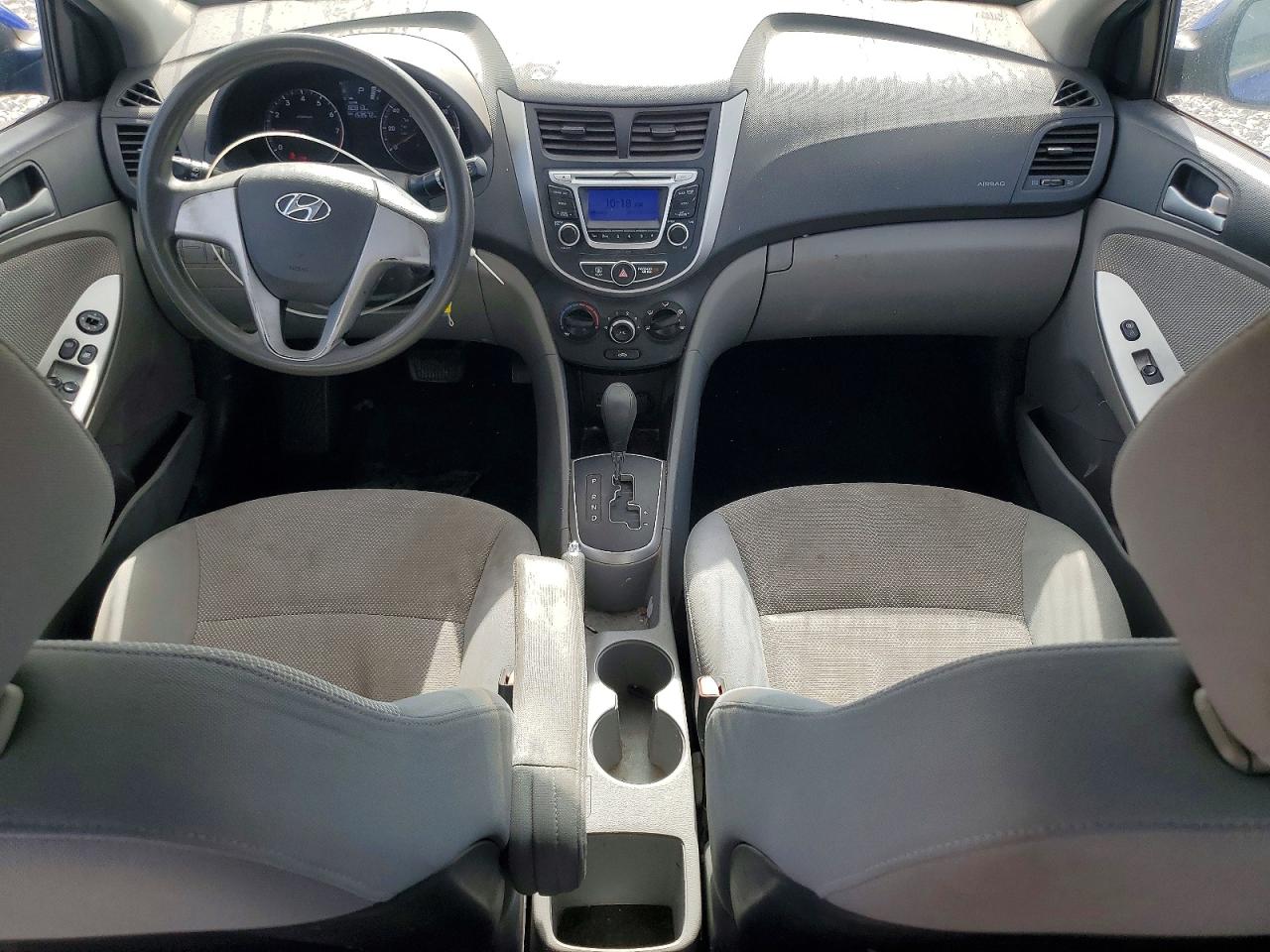 2014 Hyundai Accent Gls Синий vin: KMHCT4AE8EU623576