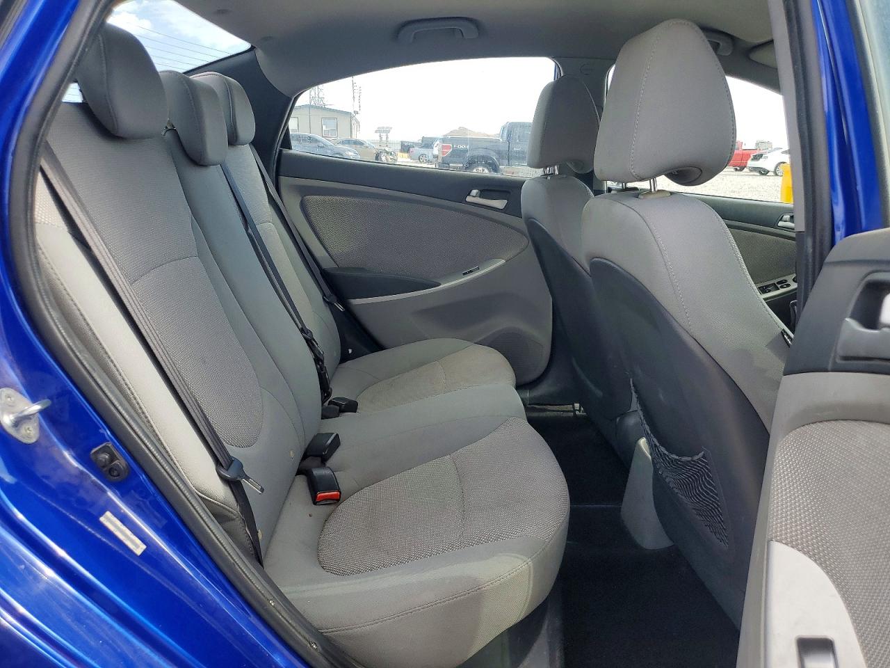 2014 Hyundai Accent Gls Синий vin: KMHCT4AE8EU623576