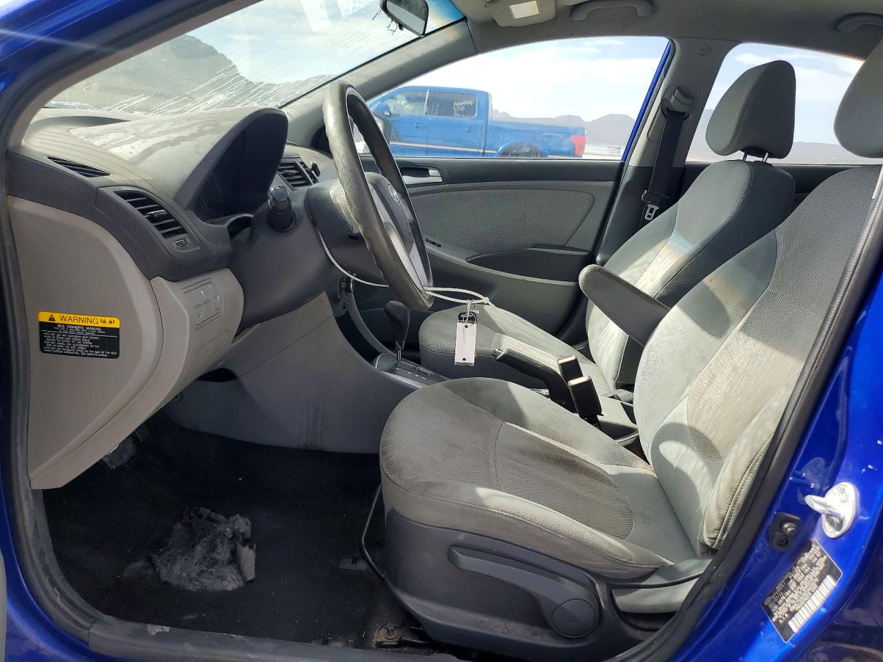 2014 Hyundai Accent Gls Синий vin: KMHCT4AE8EU623576