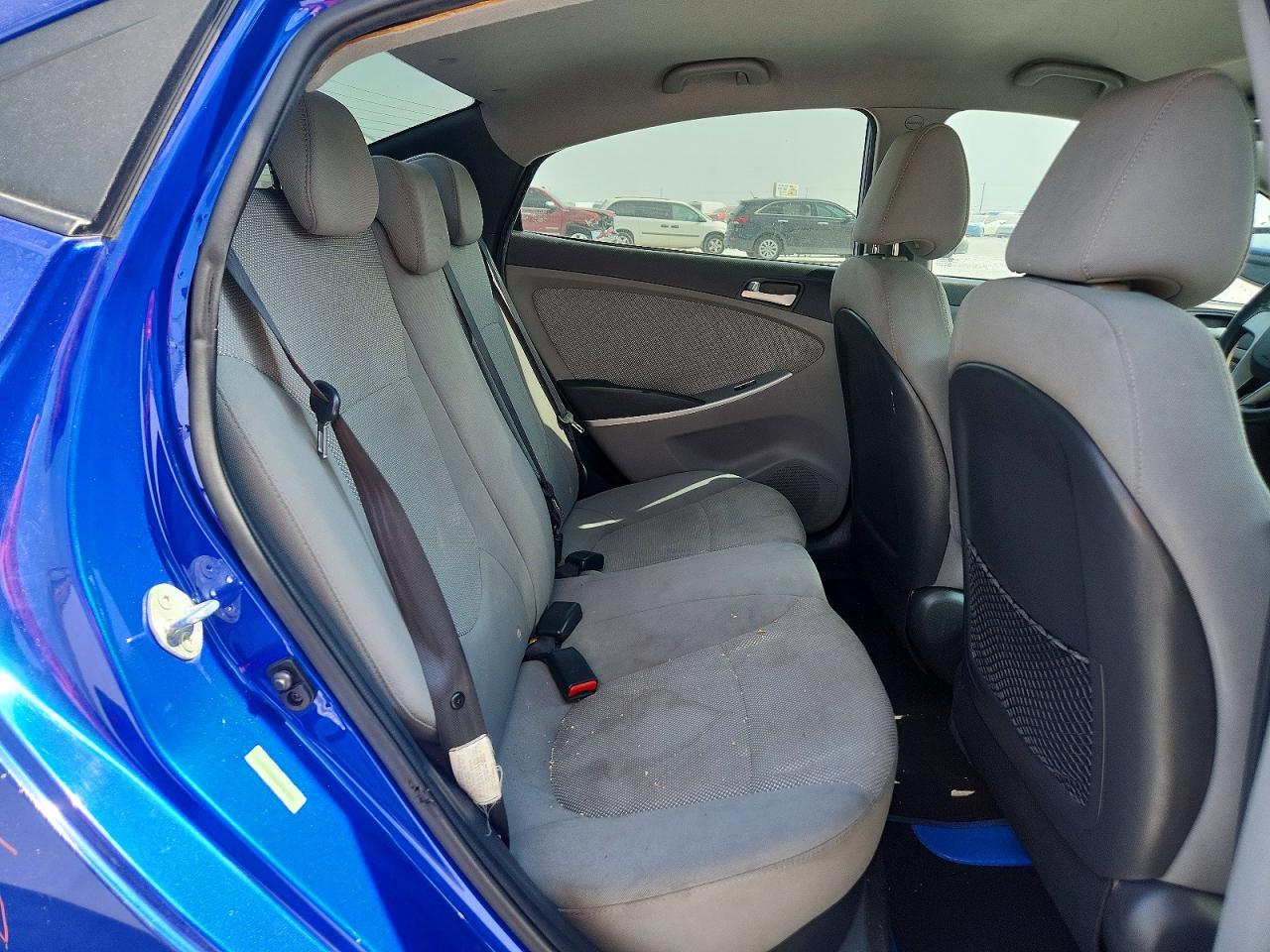 2014 Hyundai Accent Gls Blue vin: KMHCT4AE8EU662300