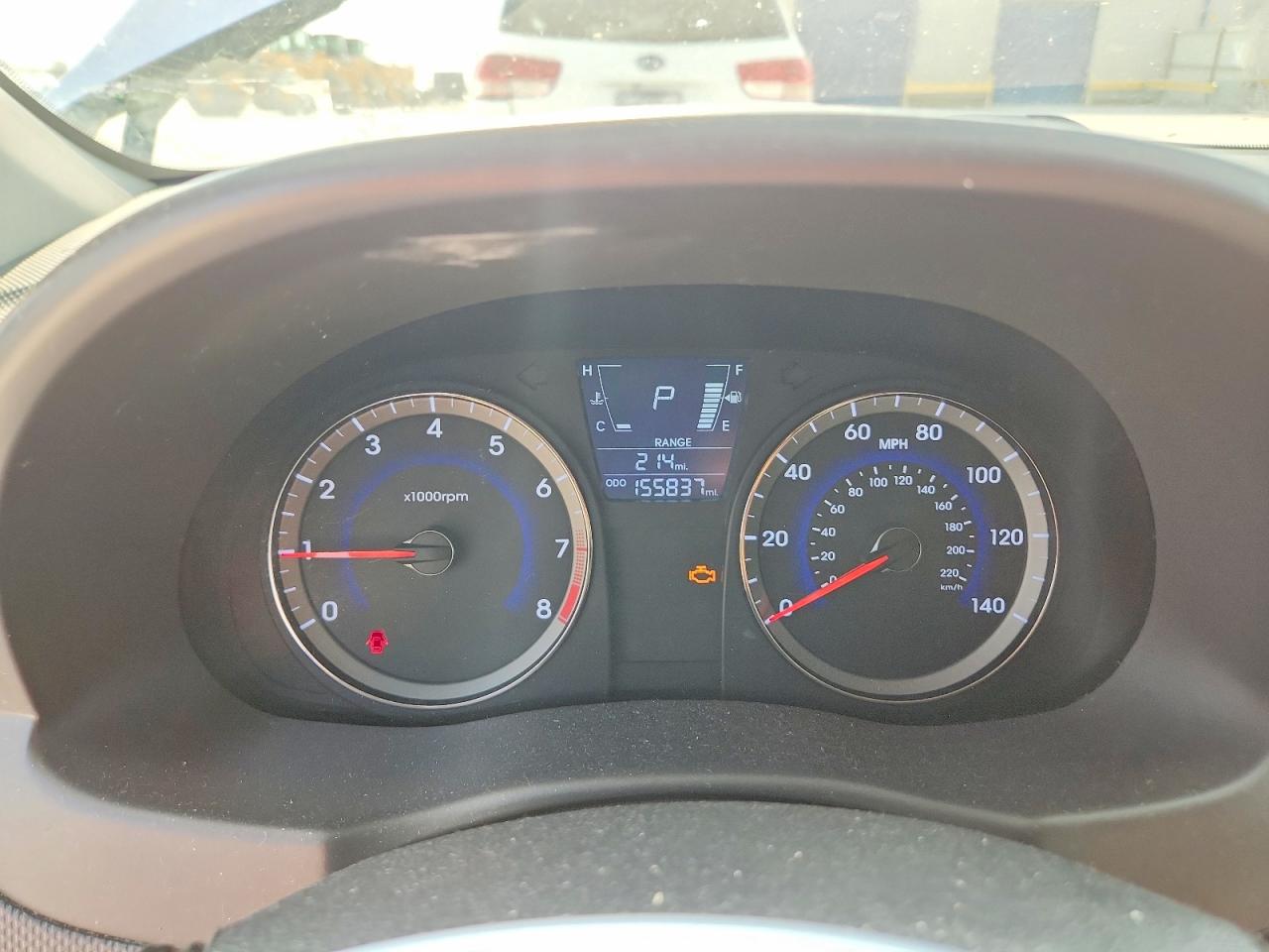 2014 Hyundai Accent Gls Blue vin: KMHCT4AE8EU662300