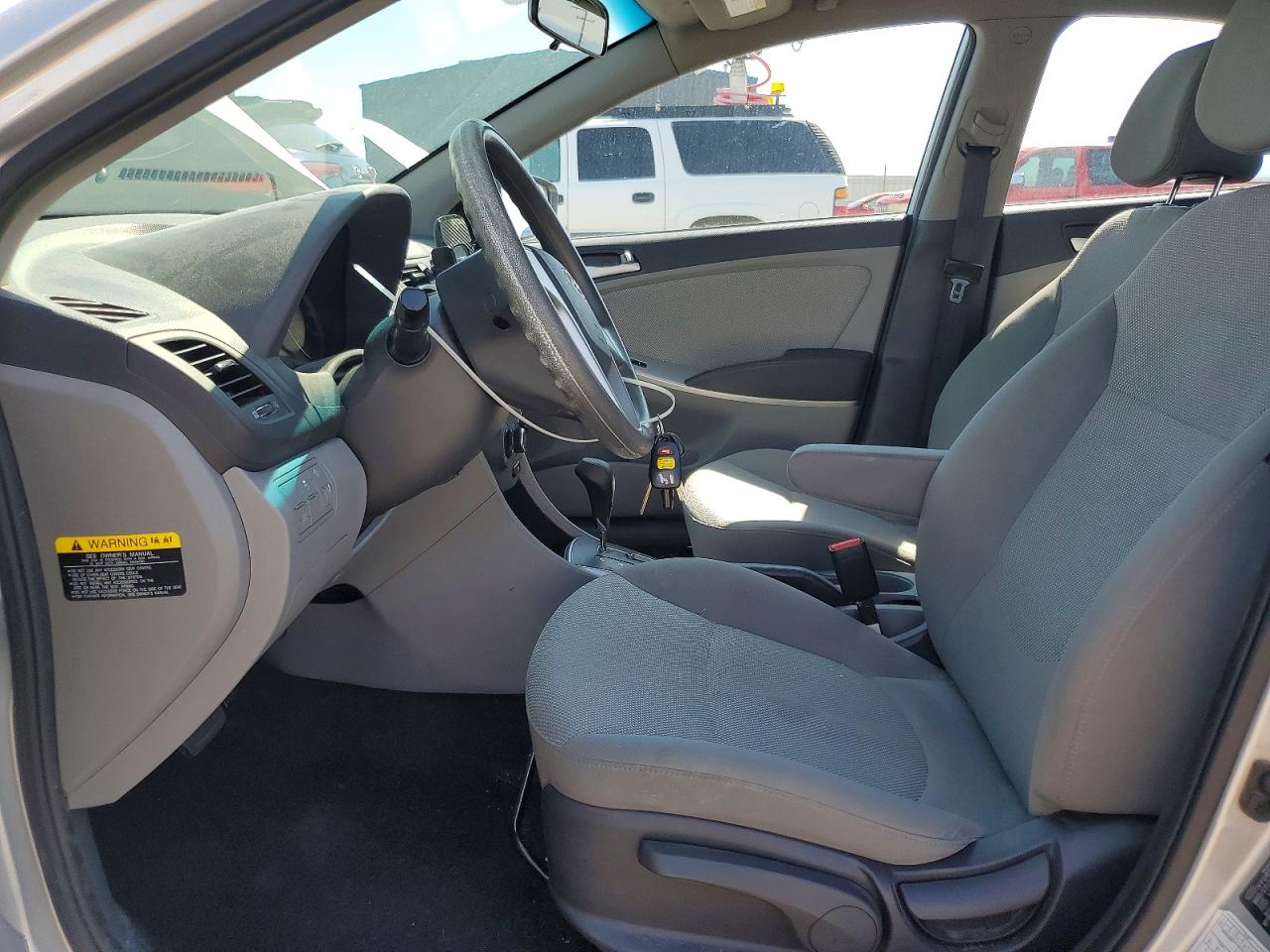 2014 Hyundai Accent Gls Silver vin: KMHCT4AE8EU688038
