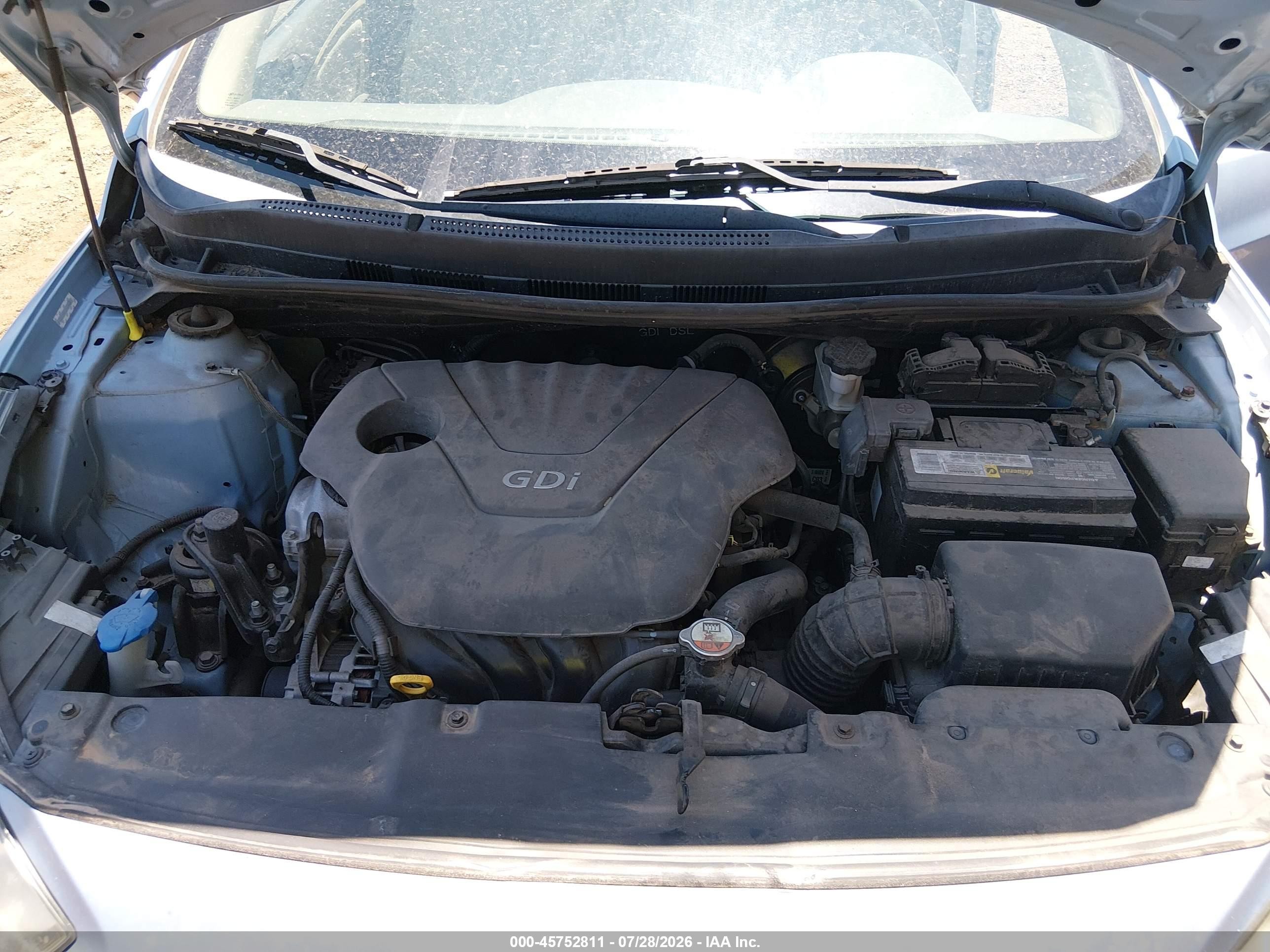 2014 Hyundai Accent Gls White vin: KMHCT4AE8EU702519