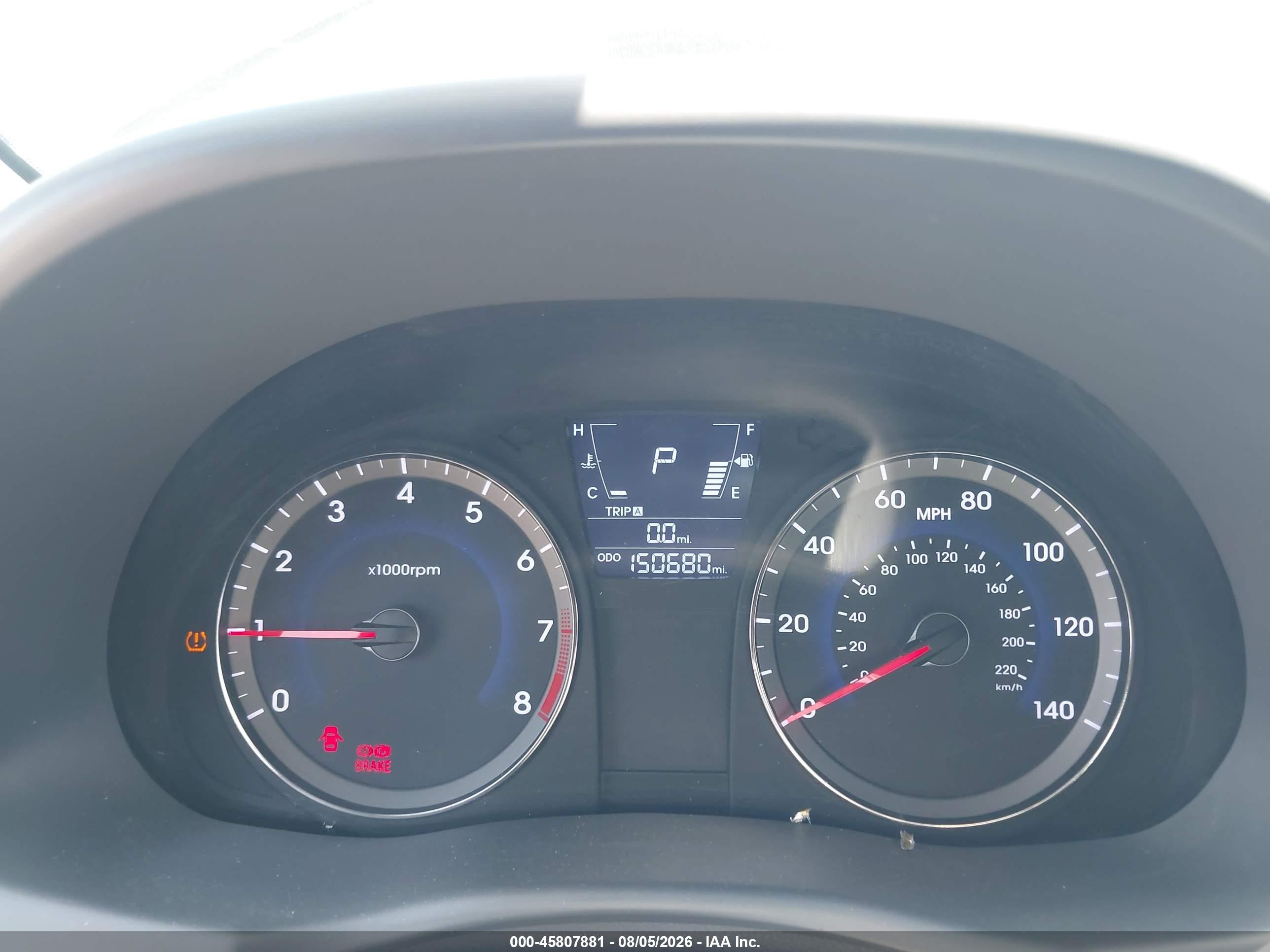 2014 Hyundai Accent Gls Black vin: KMHCT4AE8EU743619