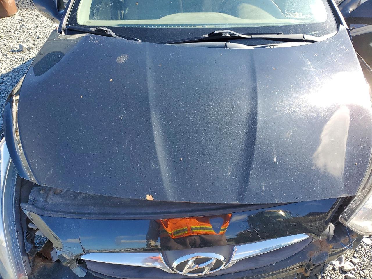 2014 Hyundai Accent Gls Black vin: KMHCT4AE8EU762333