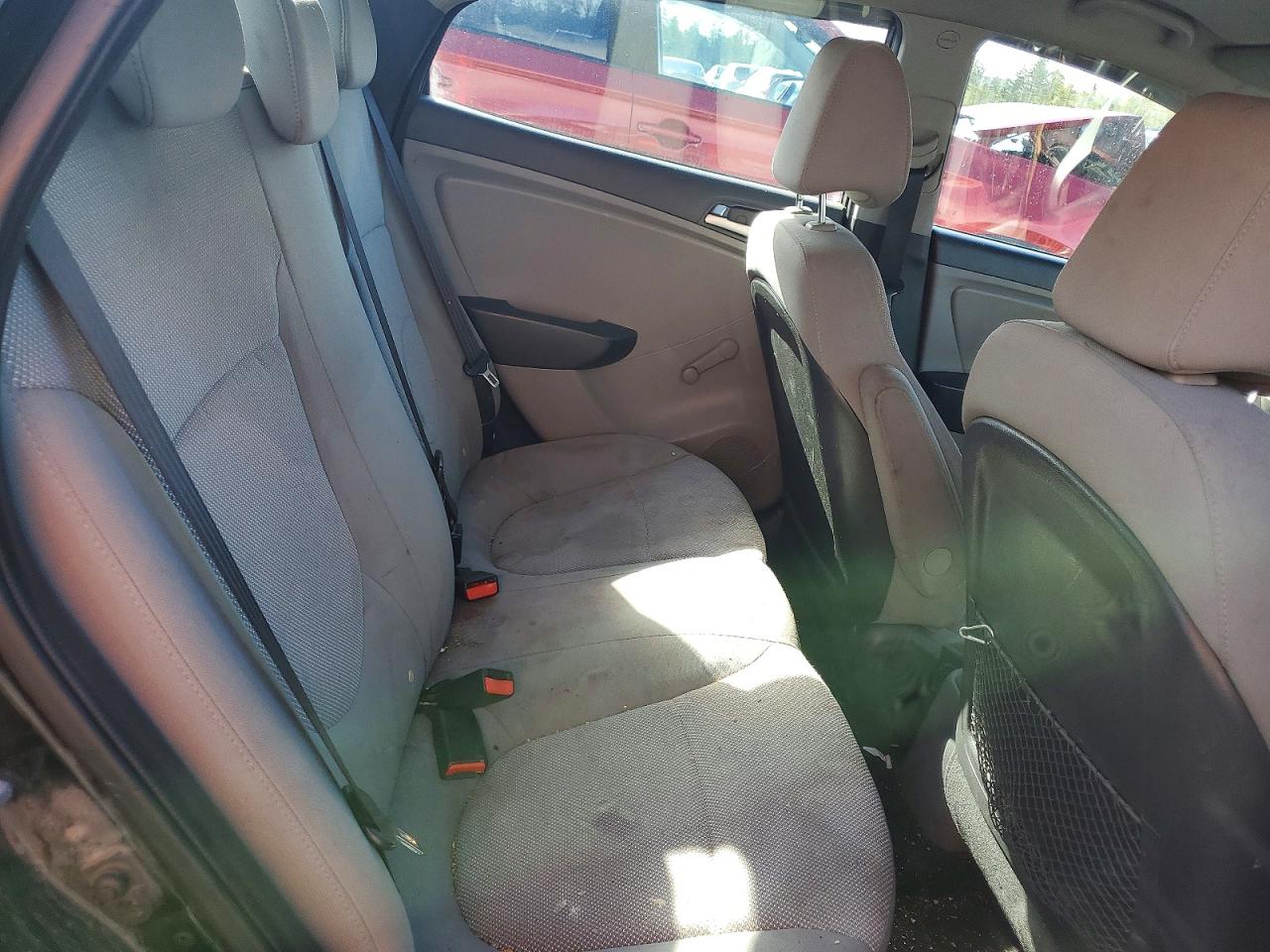 2014 Hyundai Accent Gls Black vin: KMHCT4AE8EU762333