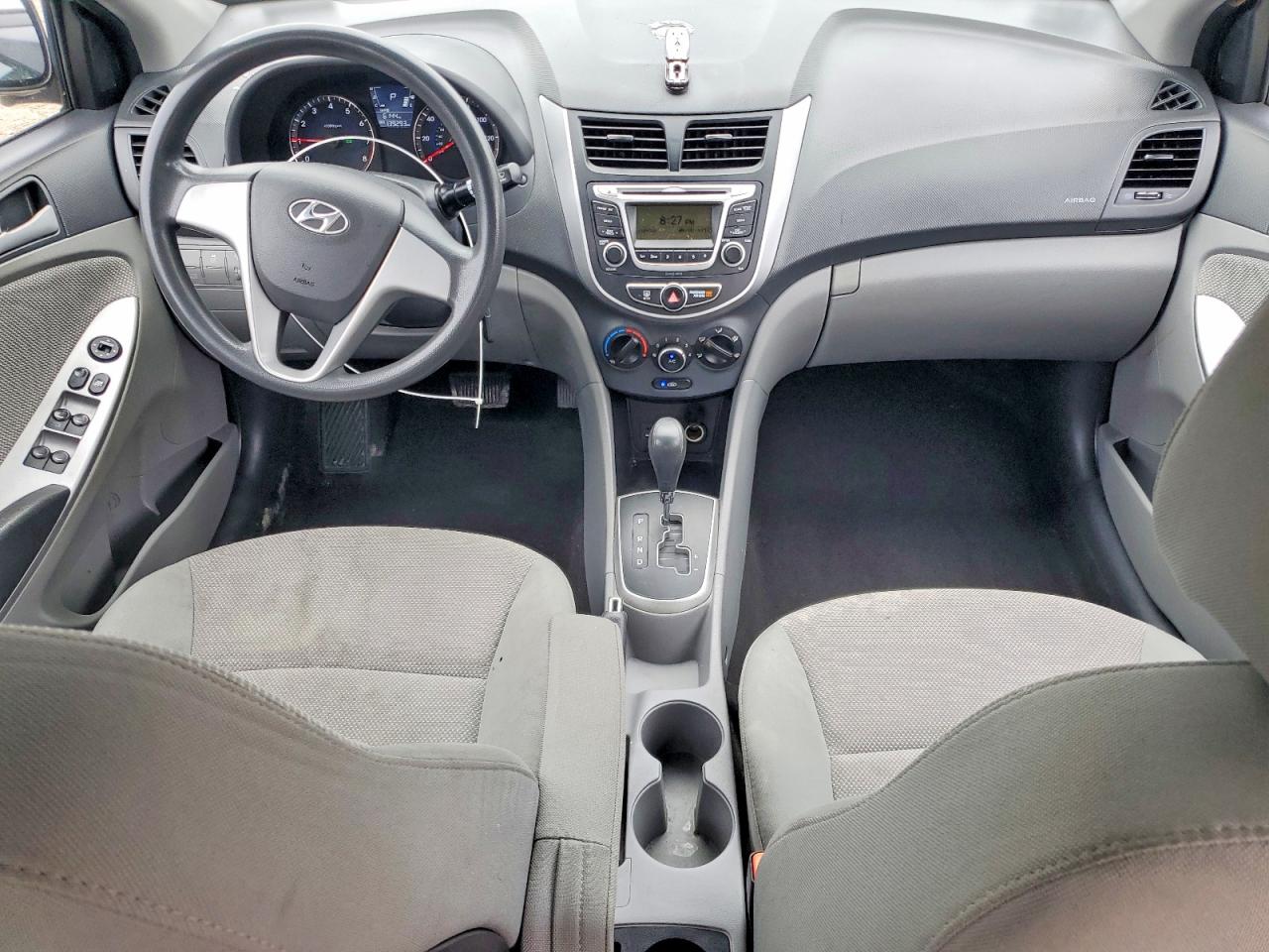2014 Hyundai Accent Gls Silver vin: KMHCT4AE8EU774286