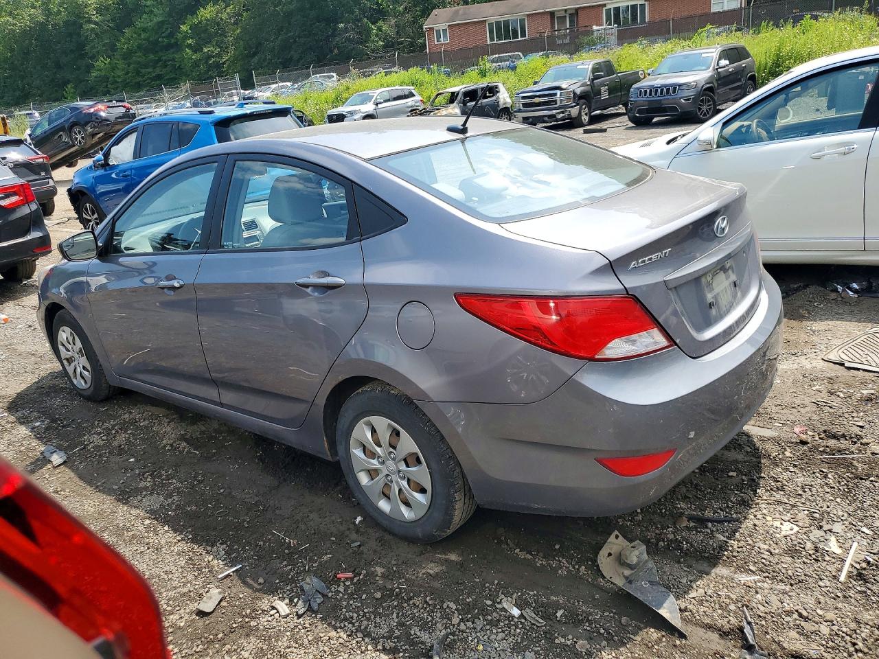 2015 Hyundai Accent Gls Gray vin: KMHCT4AE8FU792403