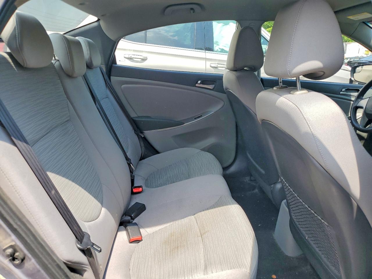 2015 Hyundai Accent Gls Gray vin: KMHCT4AE8FU792403
