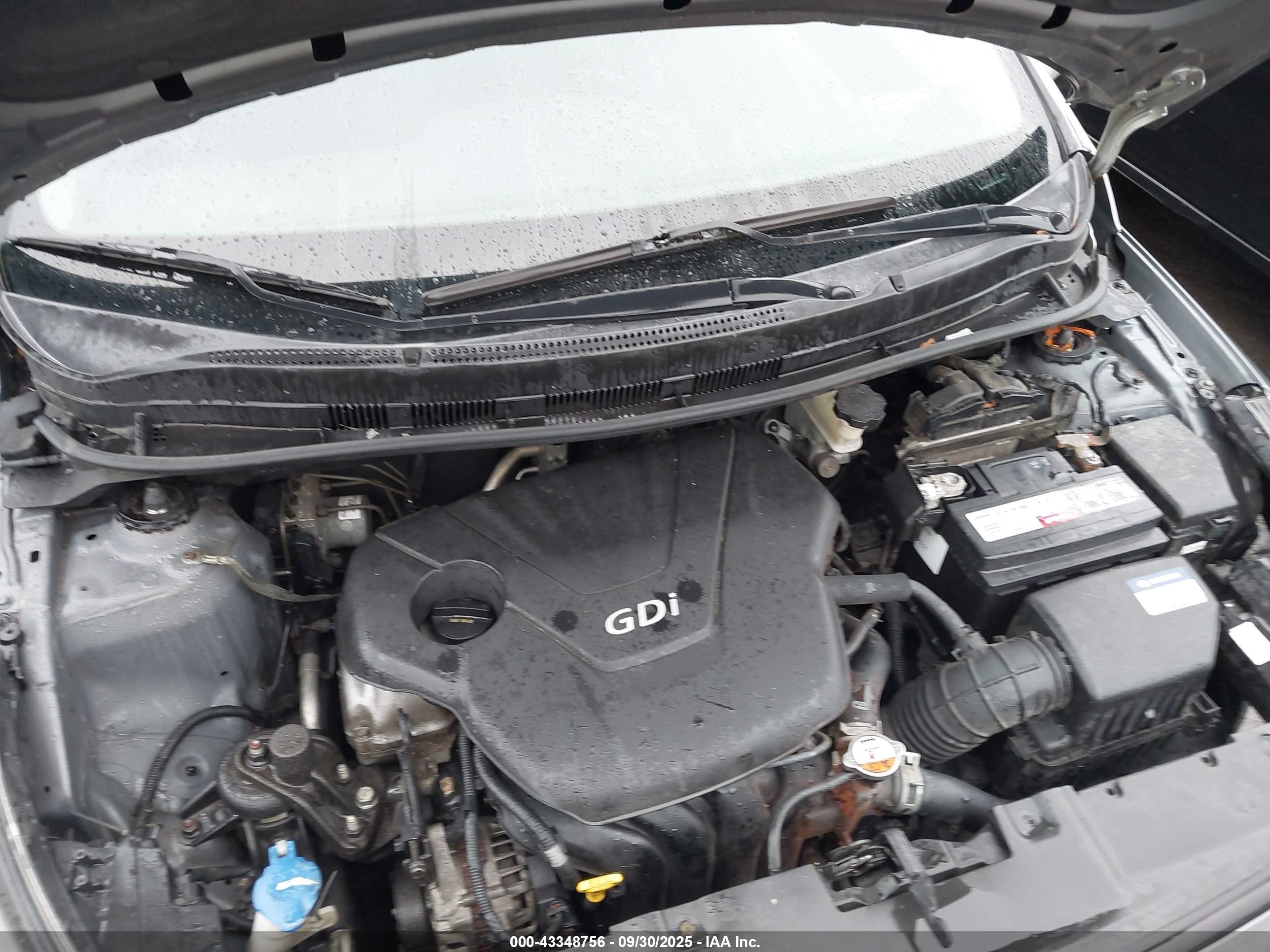 2015 Hyundai Accent Gls Серый vin: KMHCT4AE8FU800872
