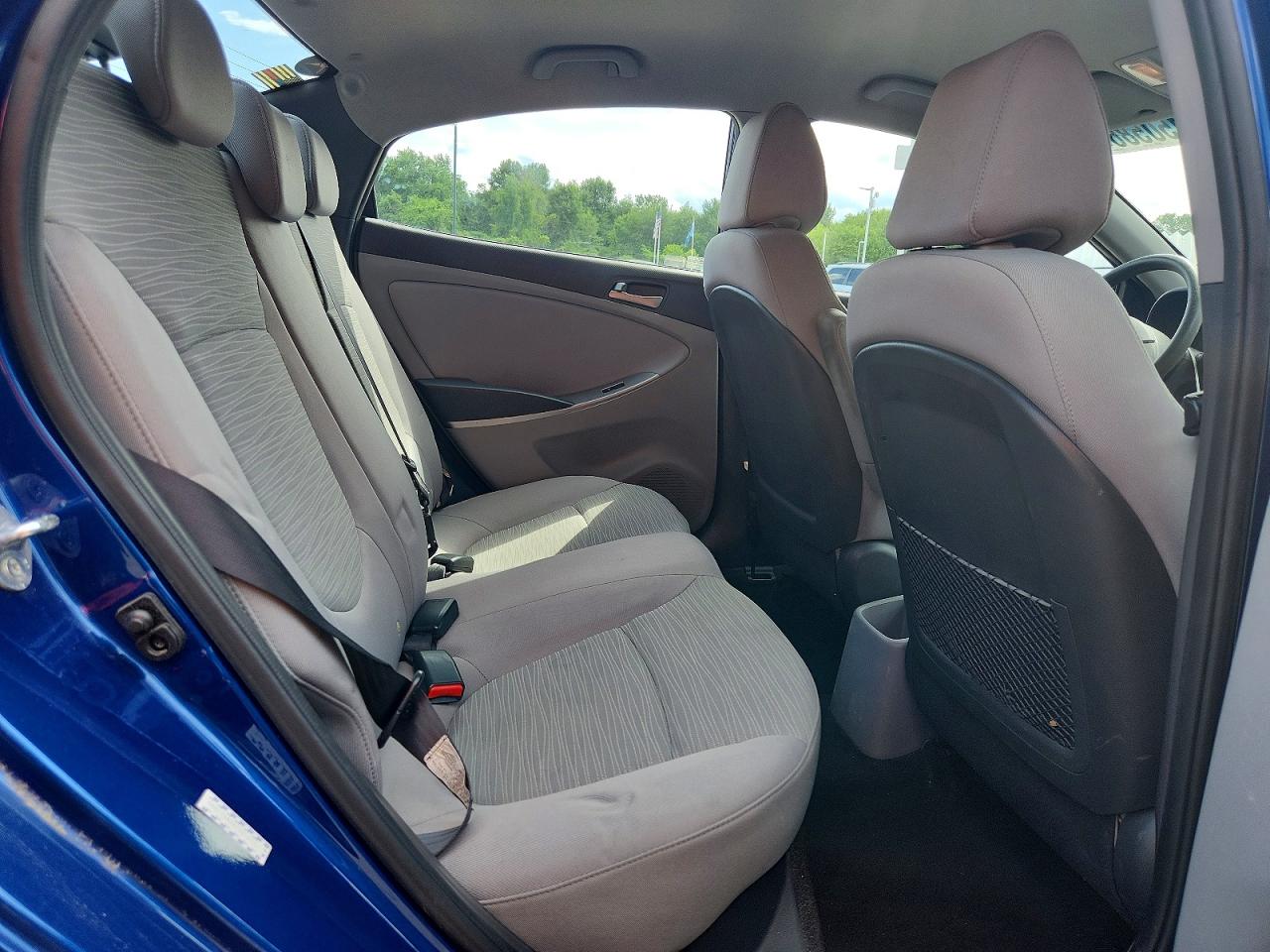 2015 Hyundai Accent Gls Blue vin: KMHCT4AE8FU850364