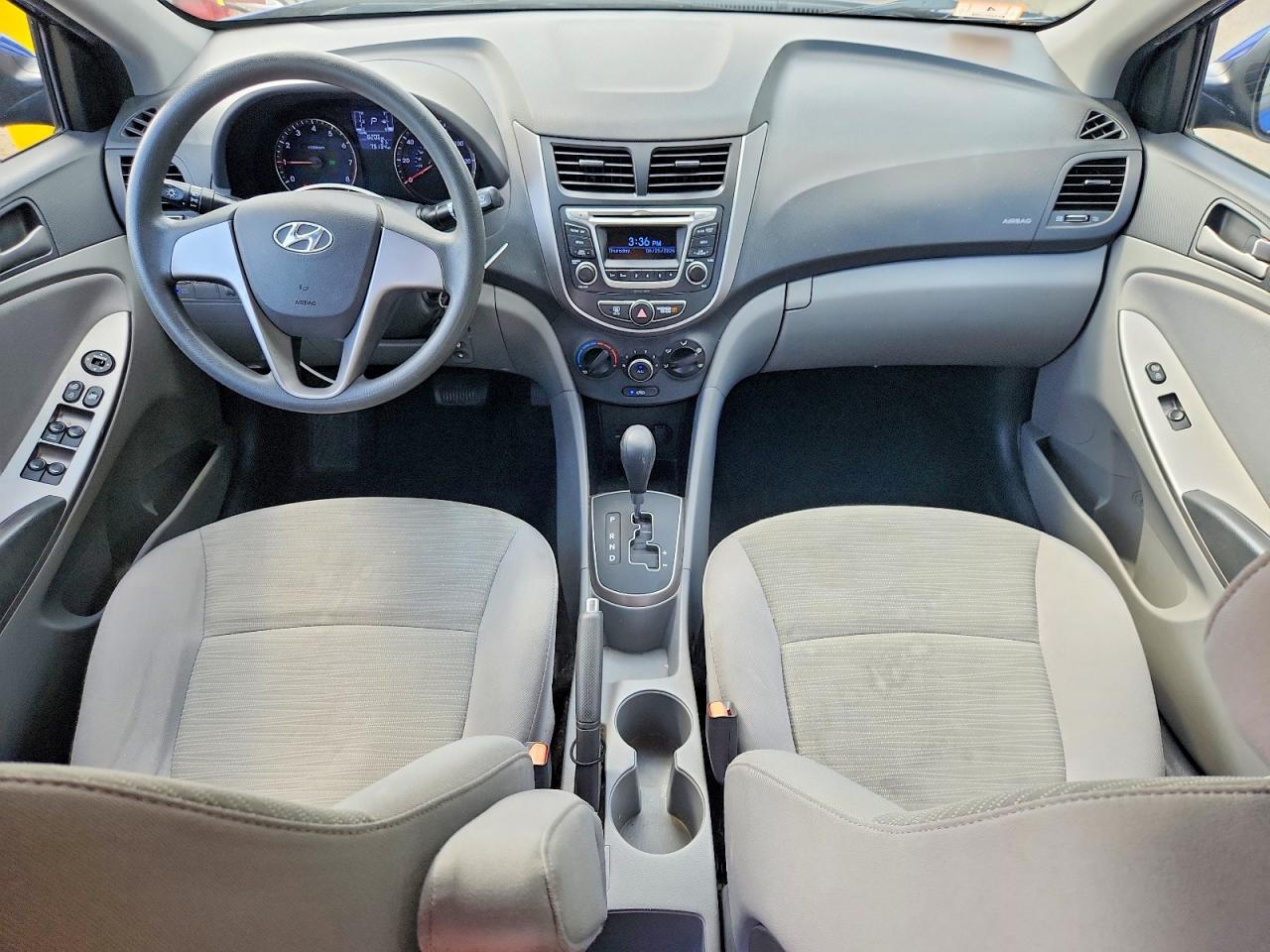 2015 Hyundai Accent Gls Blue vin: KMHCT4AE8FU850364
