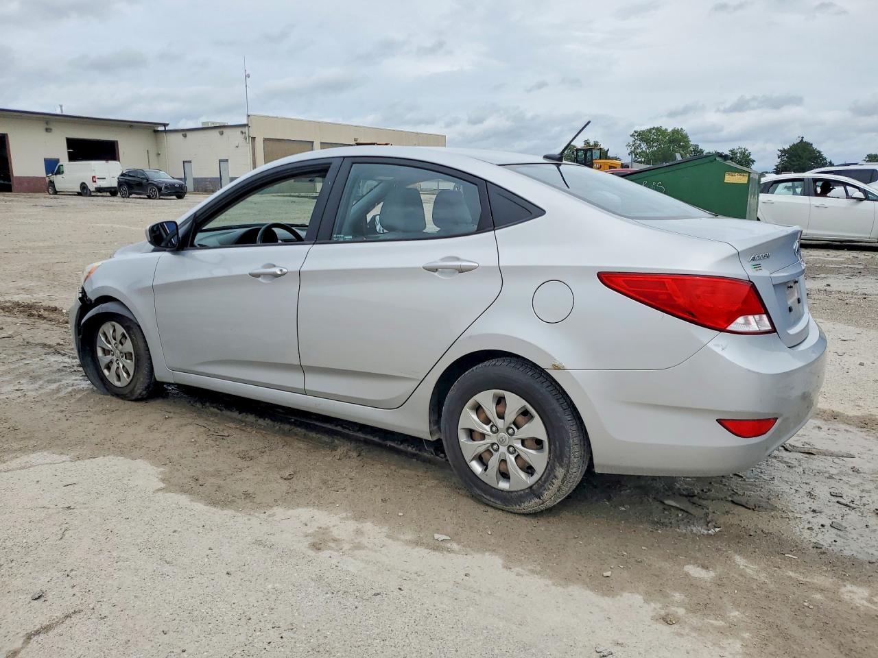 2015 Hyundai Accent Gls Silver vin: KMHCT4AE8FU873059