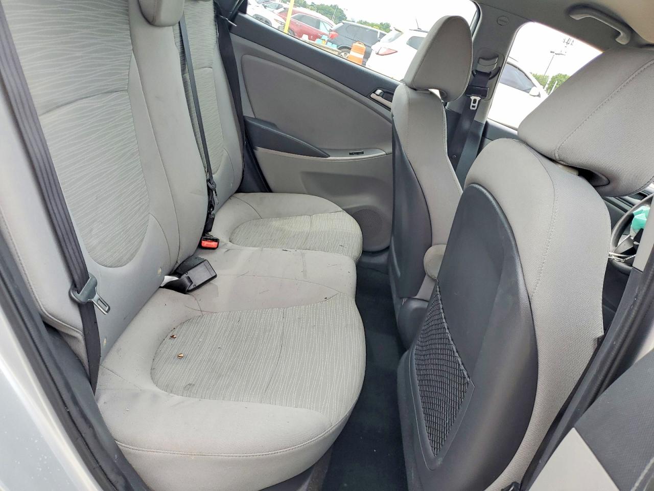2015 Hyundai Accent Gls Silver vin: KMHCT4AE8FU873059