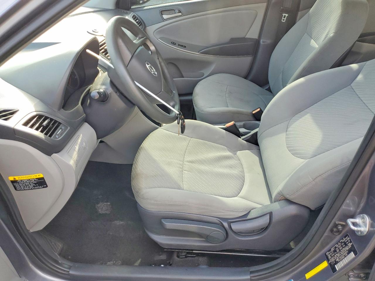 2015 Hyundai Accent Gls Charcoal vin: KMHCT4AE8FU888855