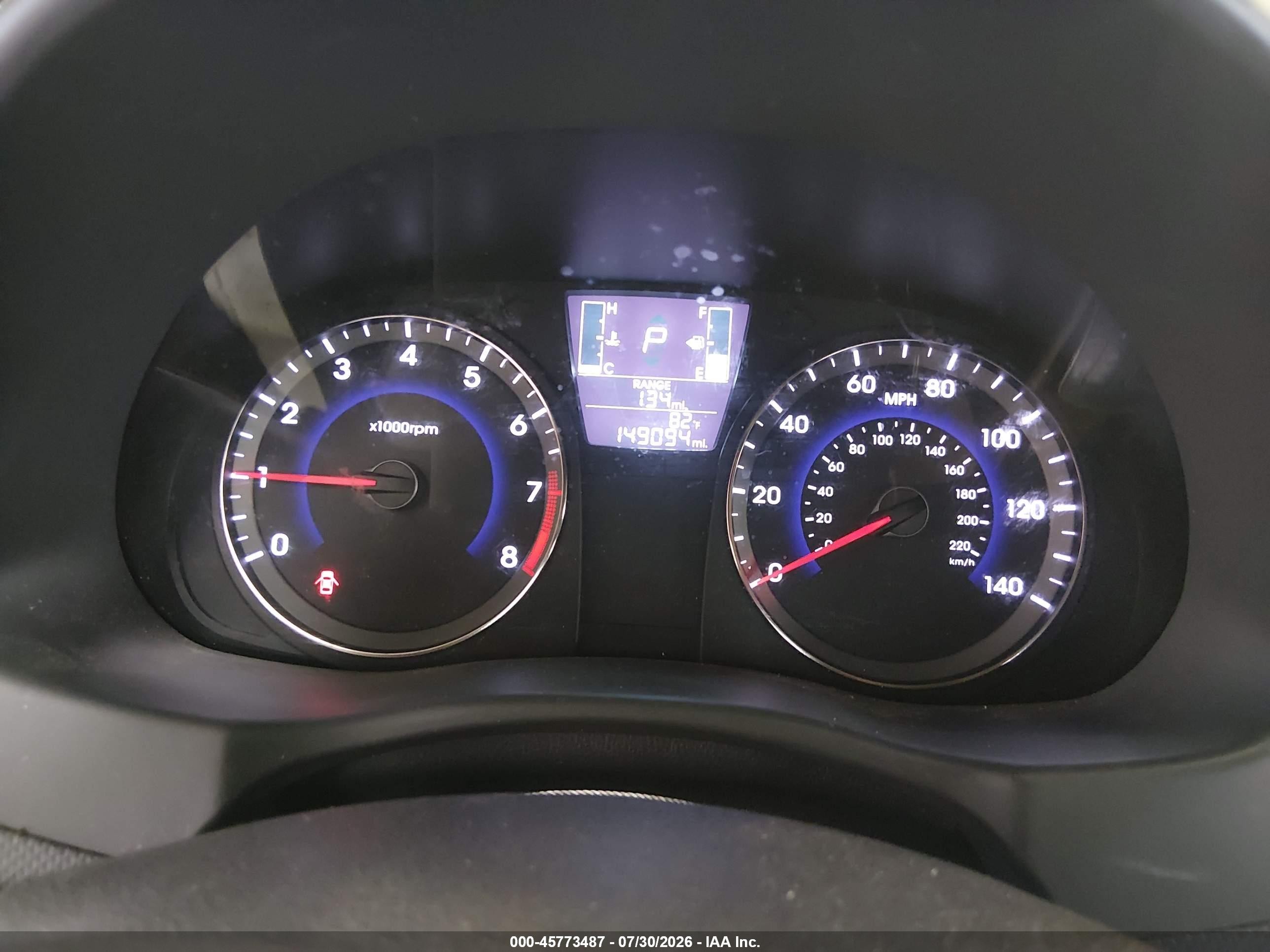 2015 Hyundai Accent Gls White vin: KMHCT4AE8FU919330
