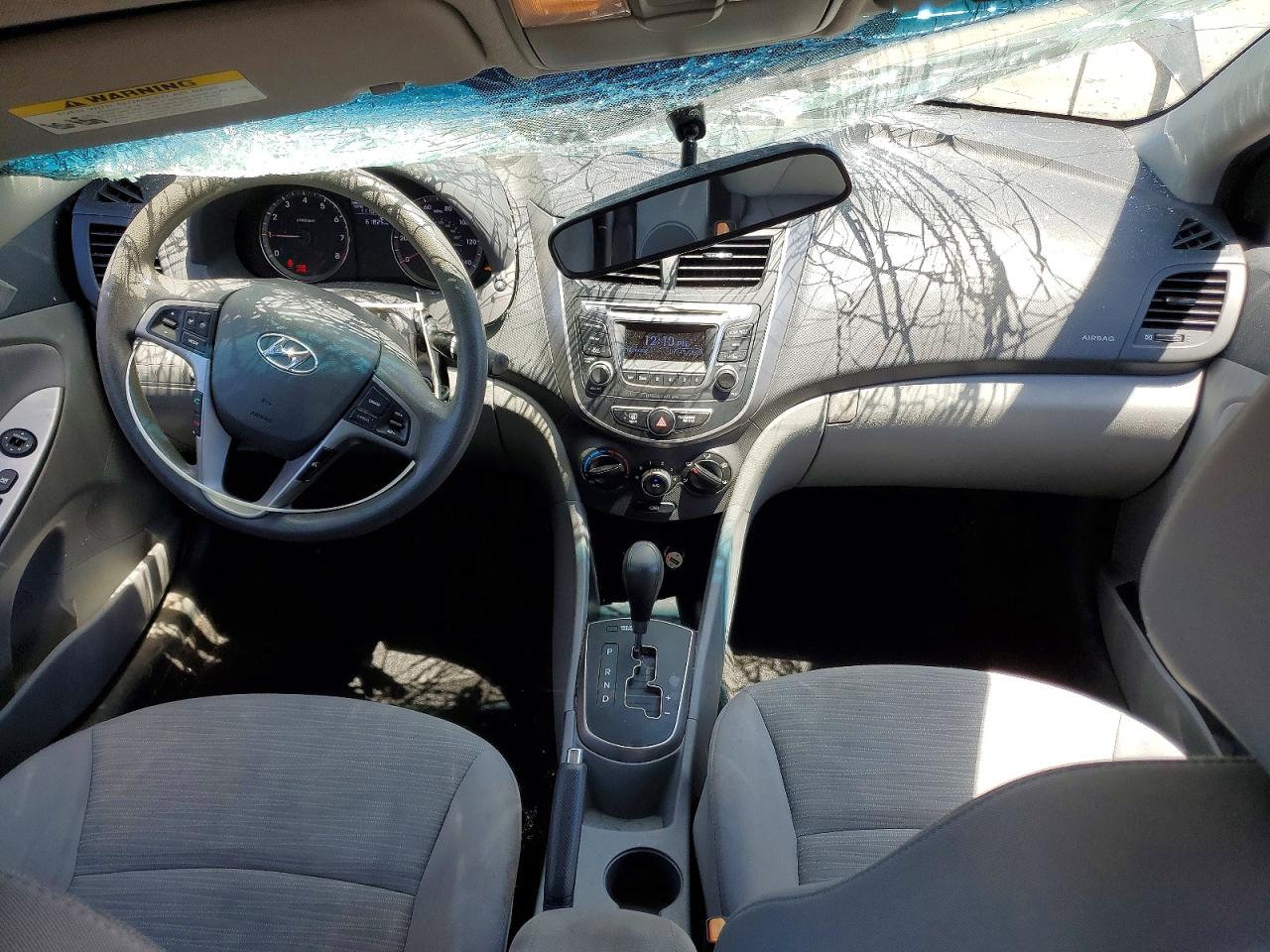 2015 Hyundai Accent Gls Black vin: KMHCT4AE8FU923135