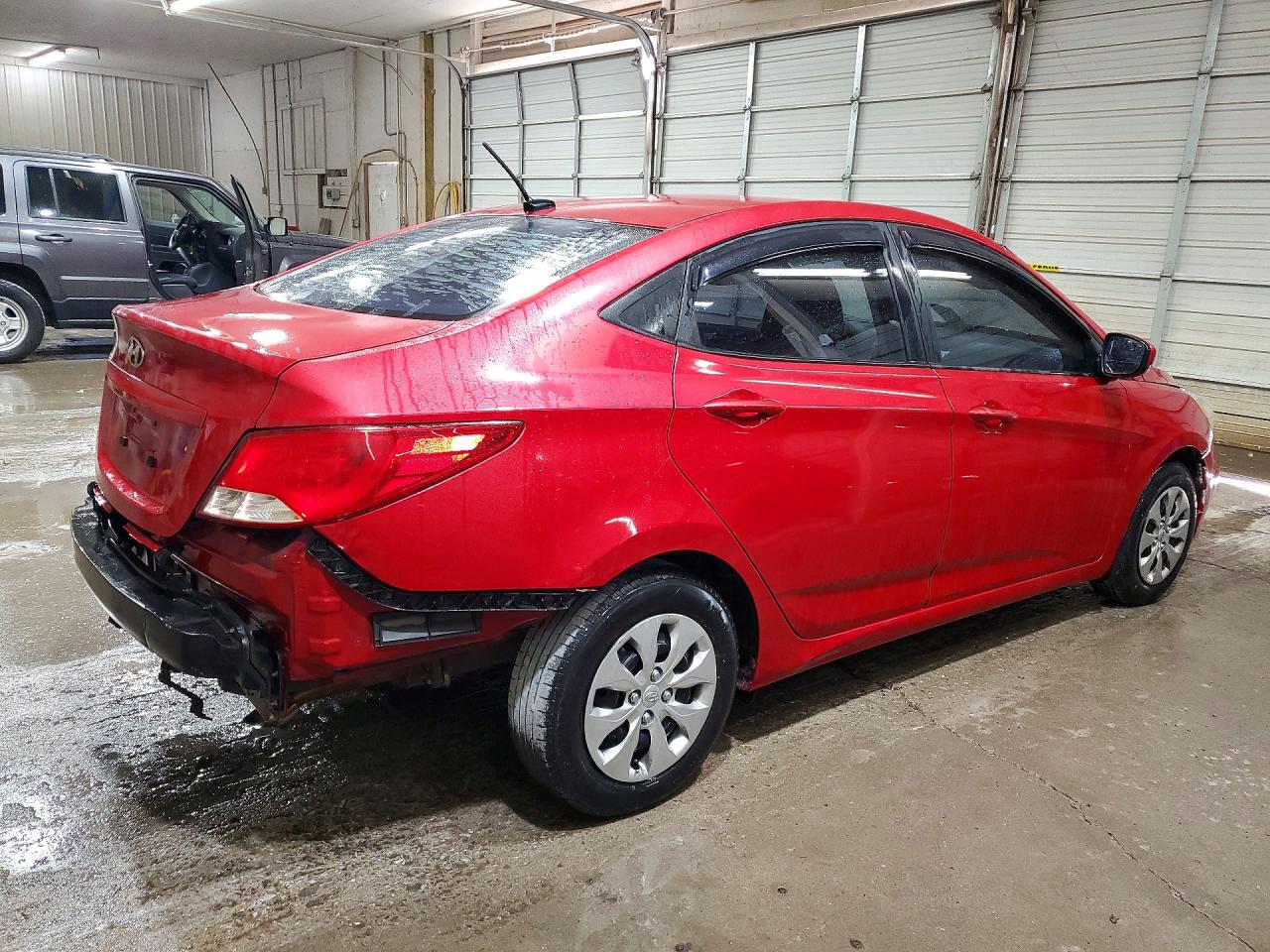 2015 Hyundai Accent Gls Red vin: KMHCT4AE8FU928500