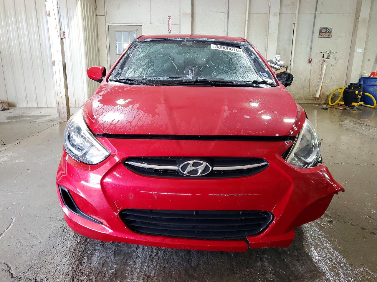 2015 Hyundai Accent Gls Red vin: KMHCT4AE8FU928500