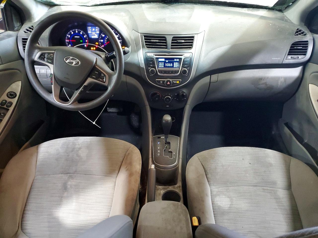 2015 Hyundai Accent Gls Red vin: KMHCT4AE8FU928500
