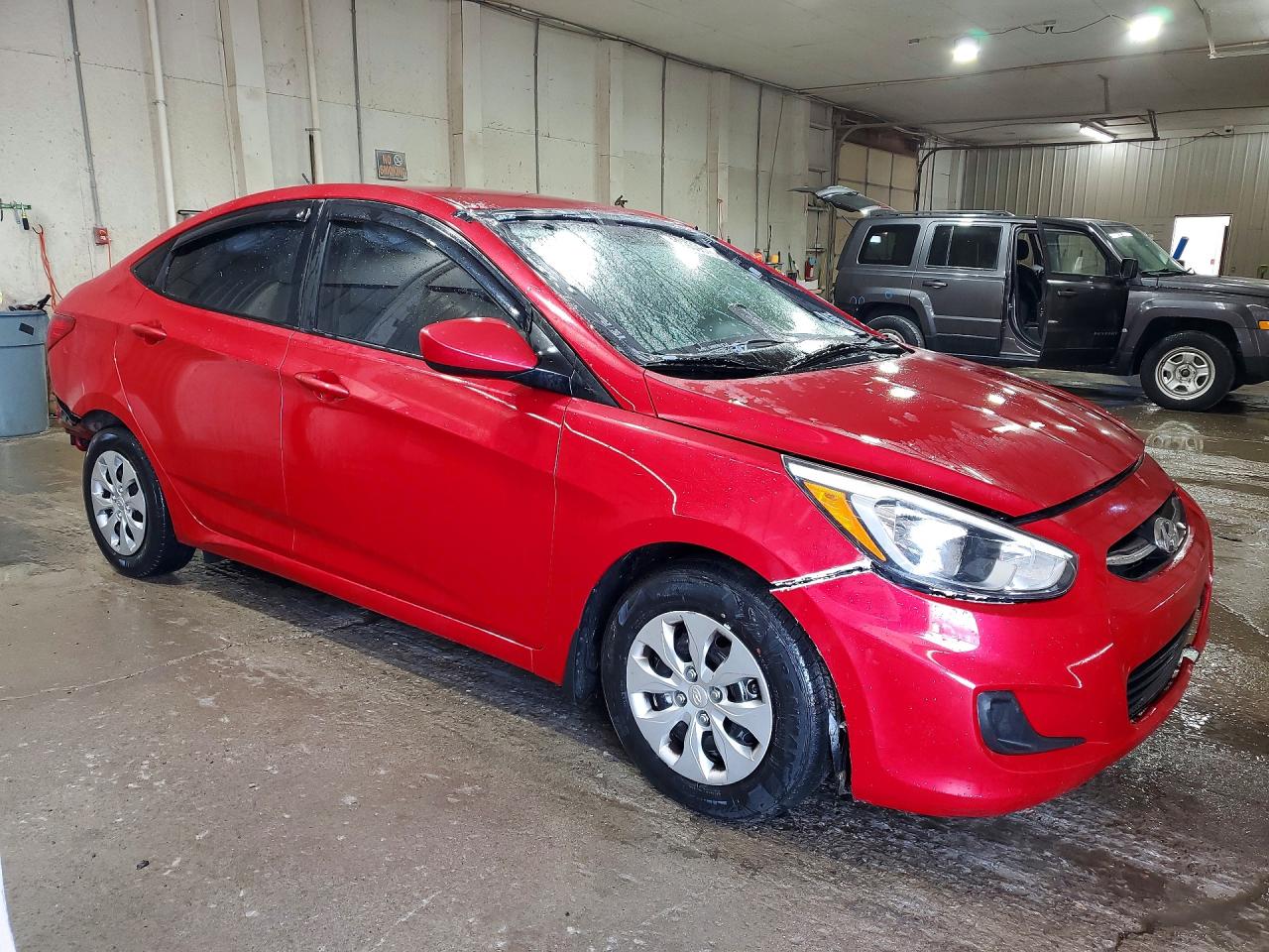 2015 Hyundai Accent Gls Red vin: KMHCT4AE8FU928500