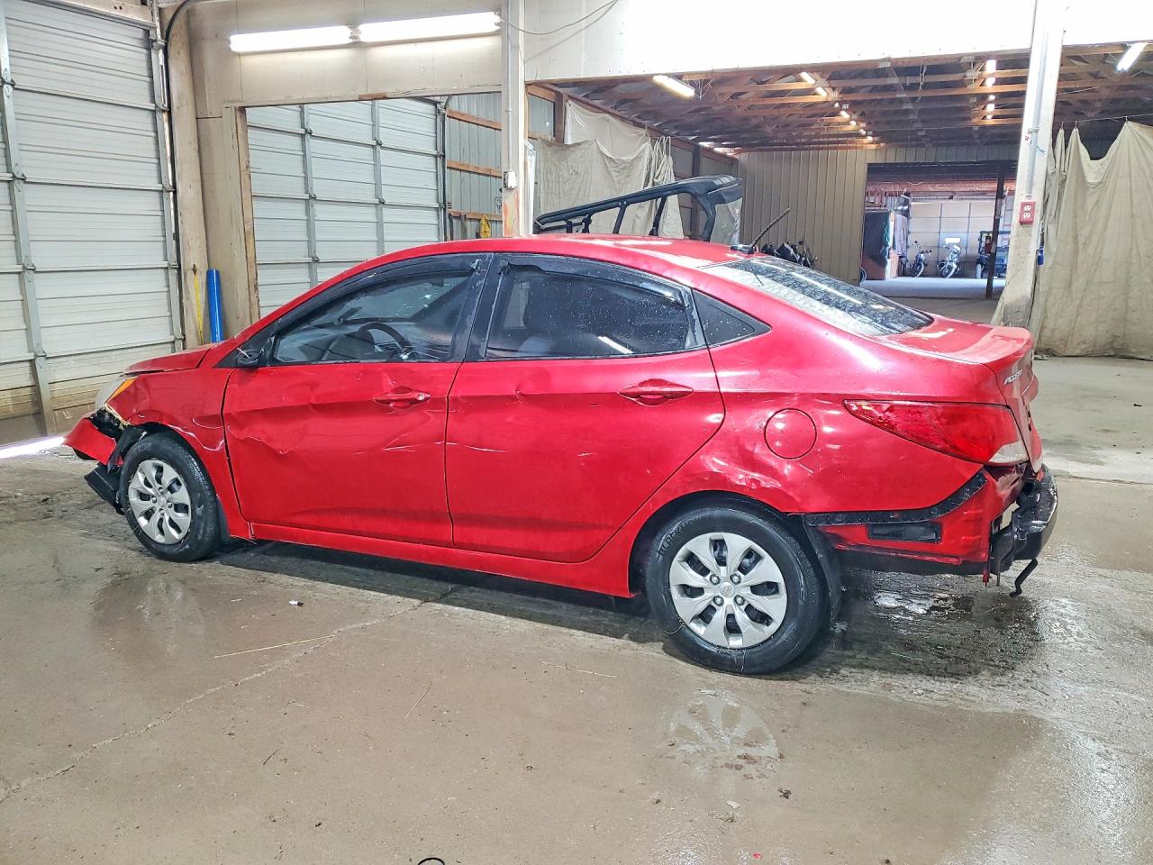 2015 Hyundai Accent Gls Red vin: KMHCT4AE8FU928500
