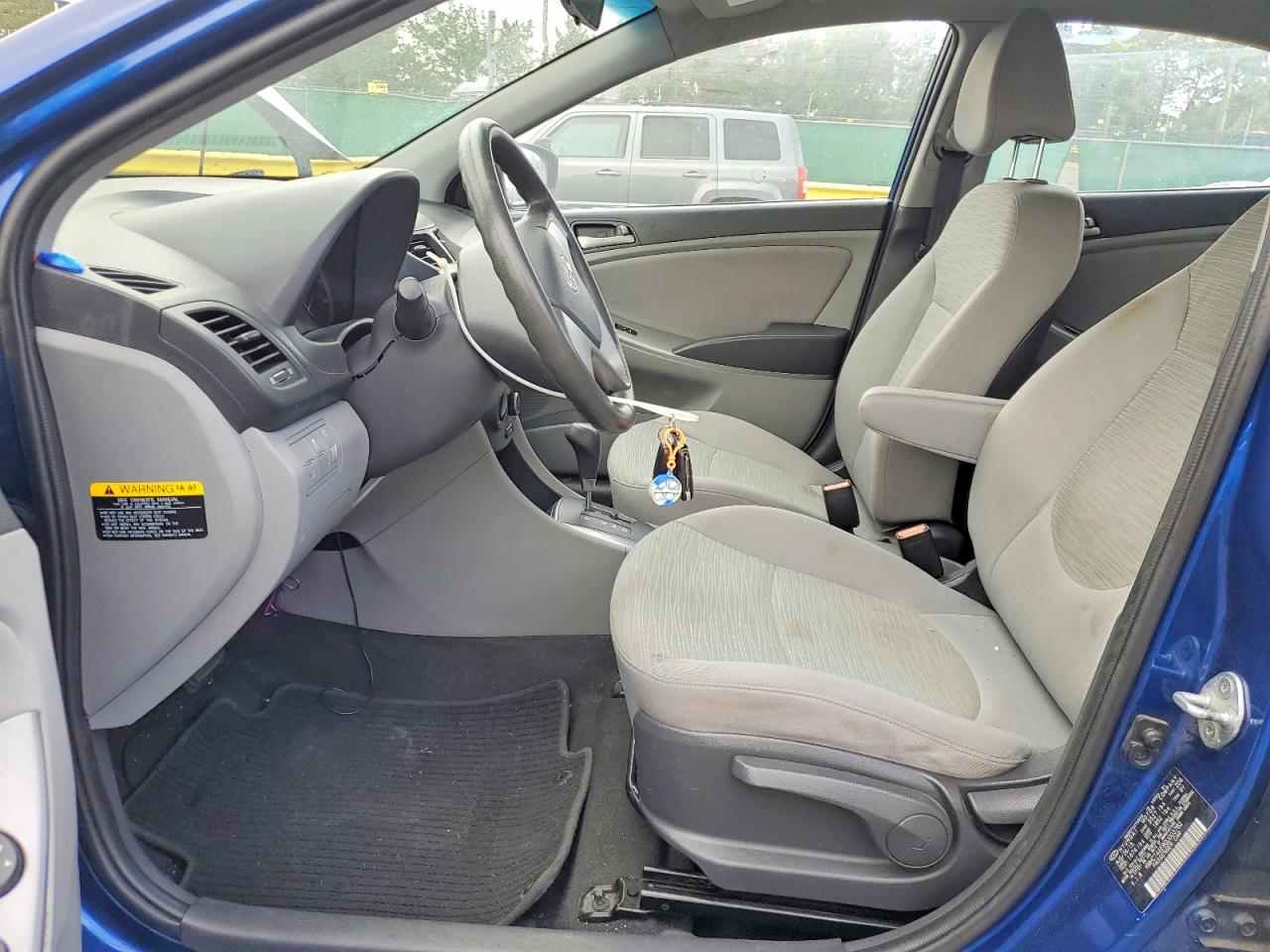 2016 Hyundai Accent Se Синий vin: KMHCT4AE8GU003782