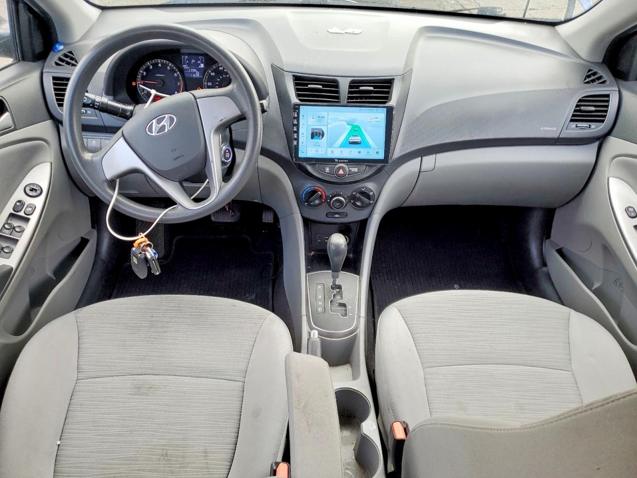 2016 Hyundai Accent Se Синий vin: KMHCT4AE8GU003782