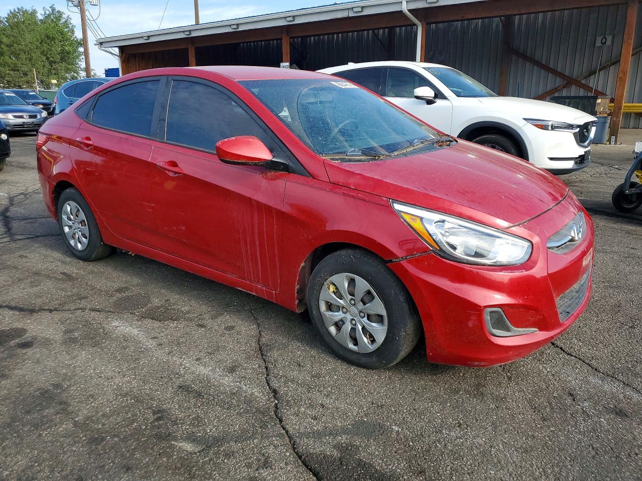2017 Hyundai Accent Se Темно-бордовый vin: KMHCT4AE8HU241066