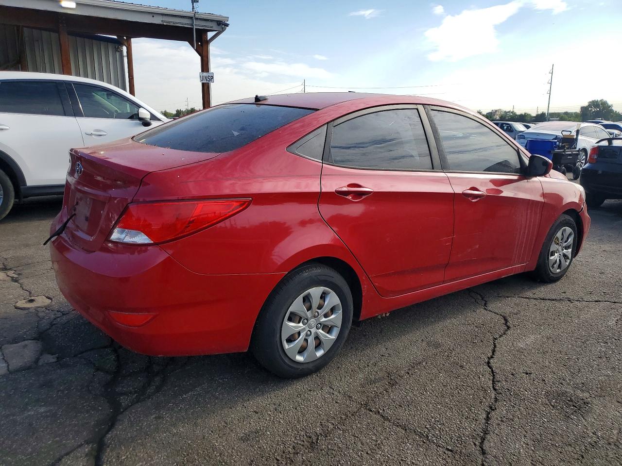 2017 Hyundai Accent Se Темно-бордовый vin: KMHCT4AE8HU241066