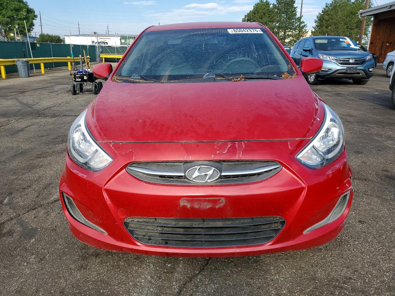 2017 Hyundai Accent Se Темно-бордовый vin: KMHCT4AE8HU241066