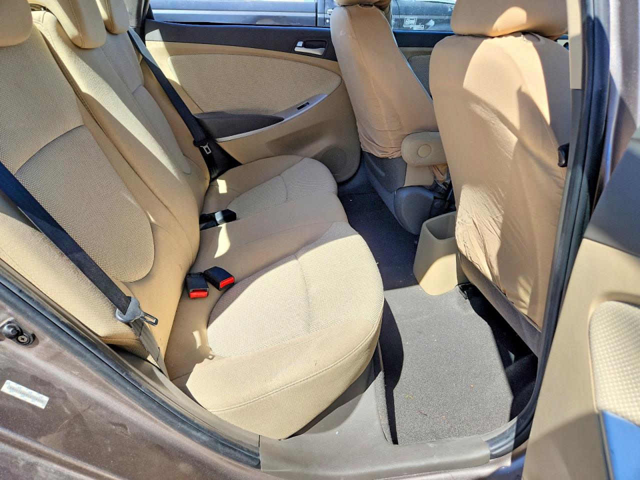 2012 Hyundai Accent Gls Gray vin: KMHCT4AE9CU109376