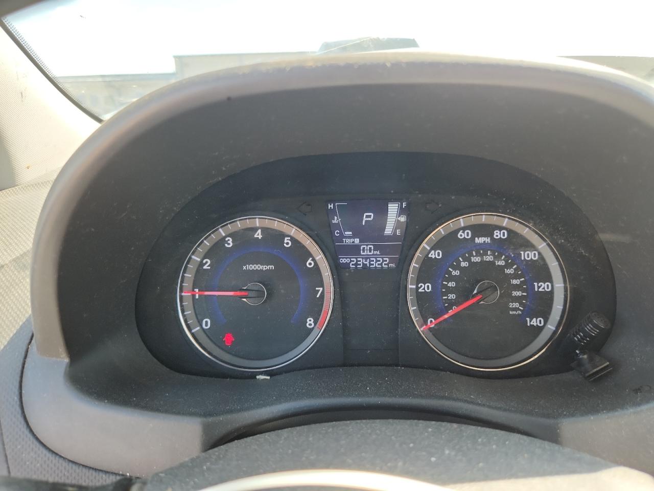 2012 Hyundai Accent Gls Gray vin: KMHCT4AE9CU242736