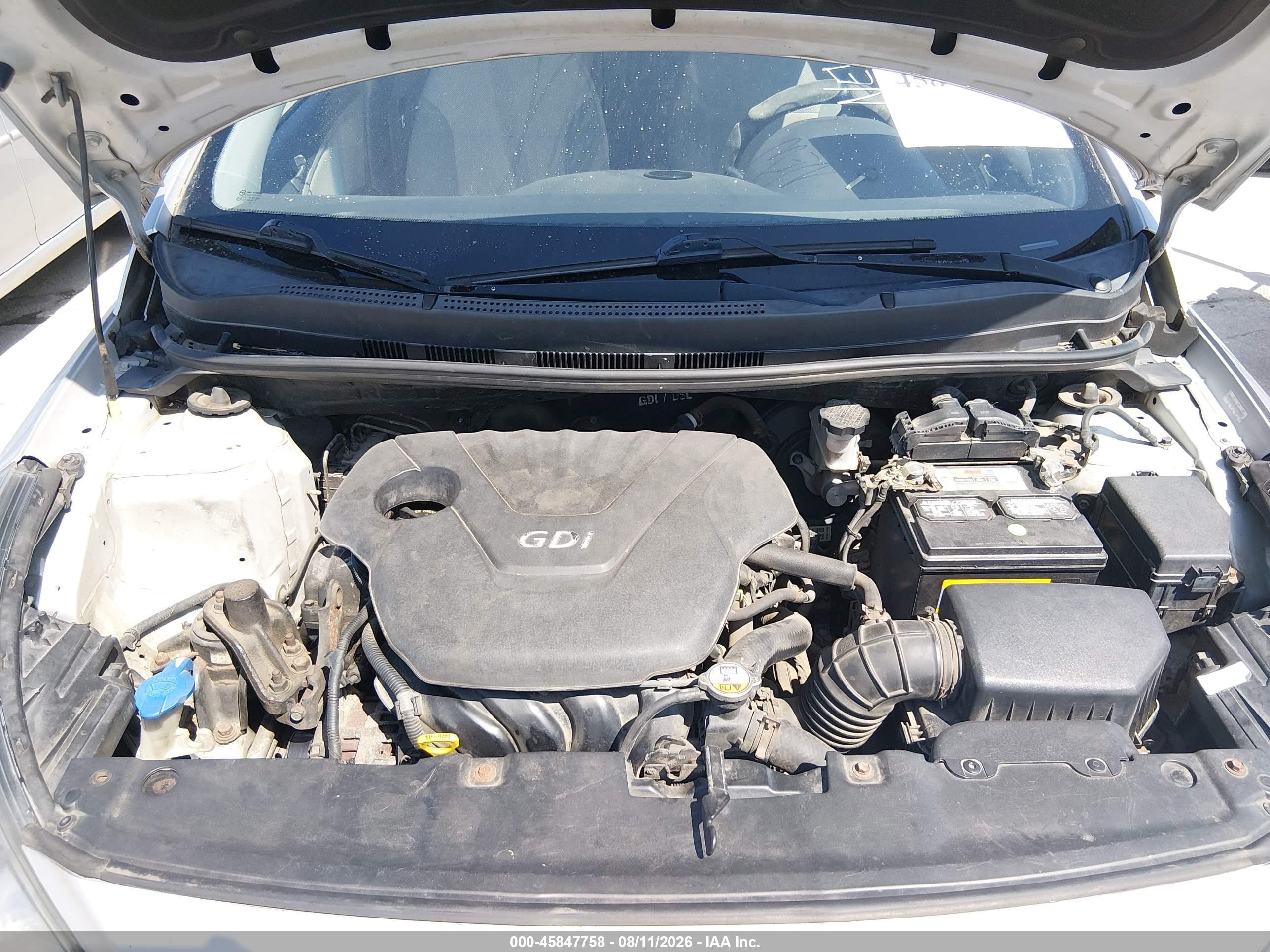 2013 Hyundai Accent Gls Серебряный vin: KMHCT4AE9DU316982