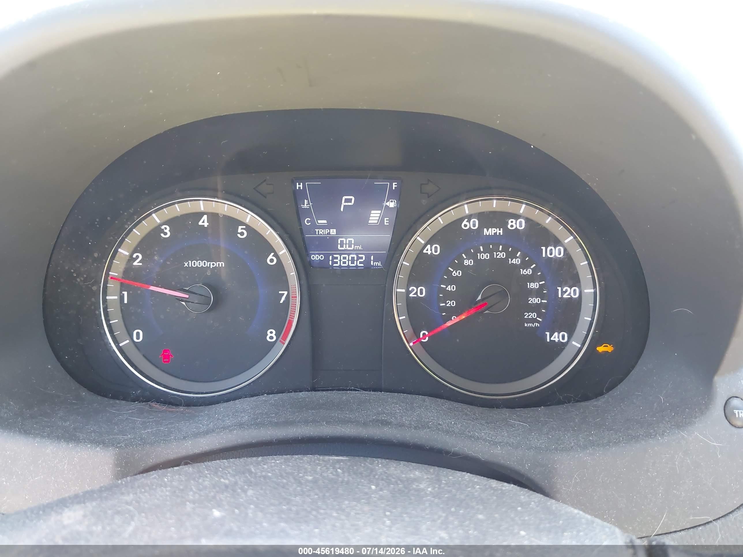 2013 Hyundai Accent Gls Silver vin: KMHCT4AE9DU366930