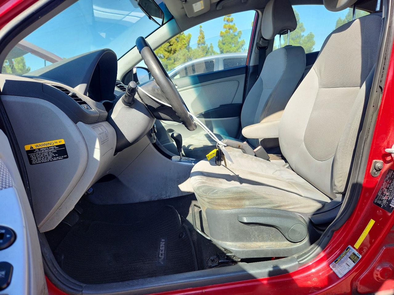 2013 Hyundai Accent Gls Red vin: KMHCT4AE9DU415673