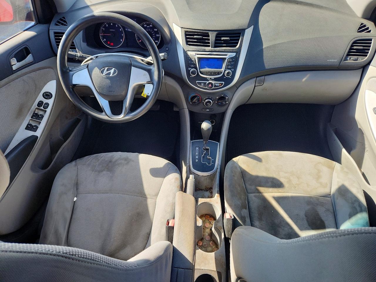 2013 Hyundai Accent Gls Red vin: KMHCT4AE9DU415673