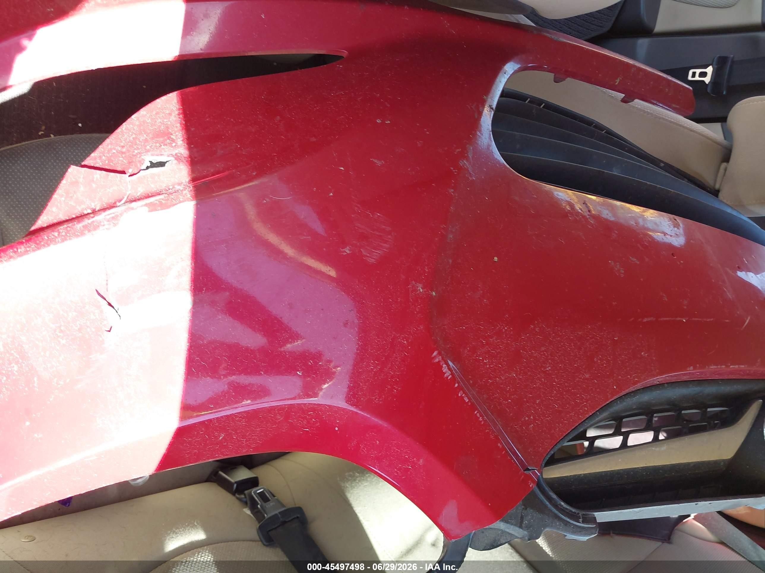 2013 Hyundai Accent Gls Red vin: KMHCT4AE9DU429413