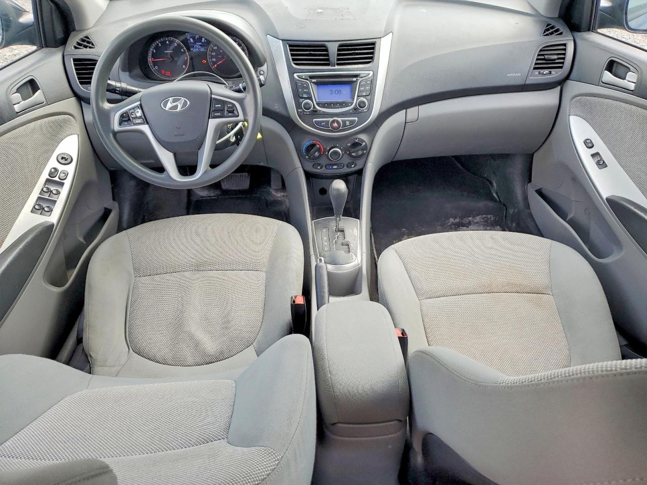 2013 Hyundai Accent Gls Black vin: KMHCT4AE9DU516194