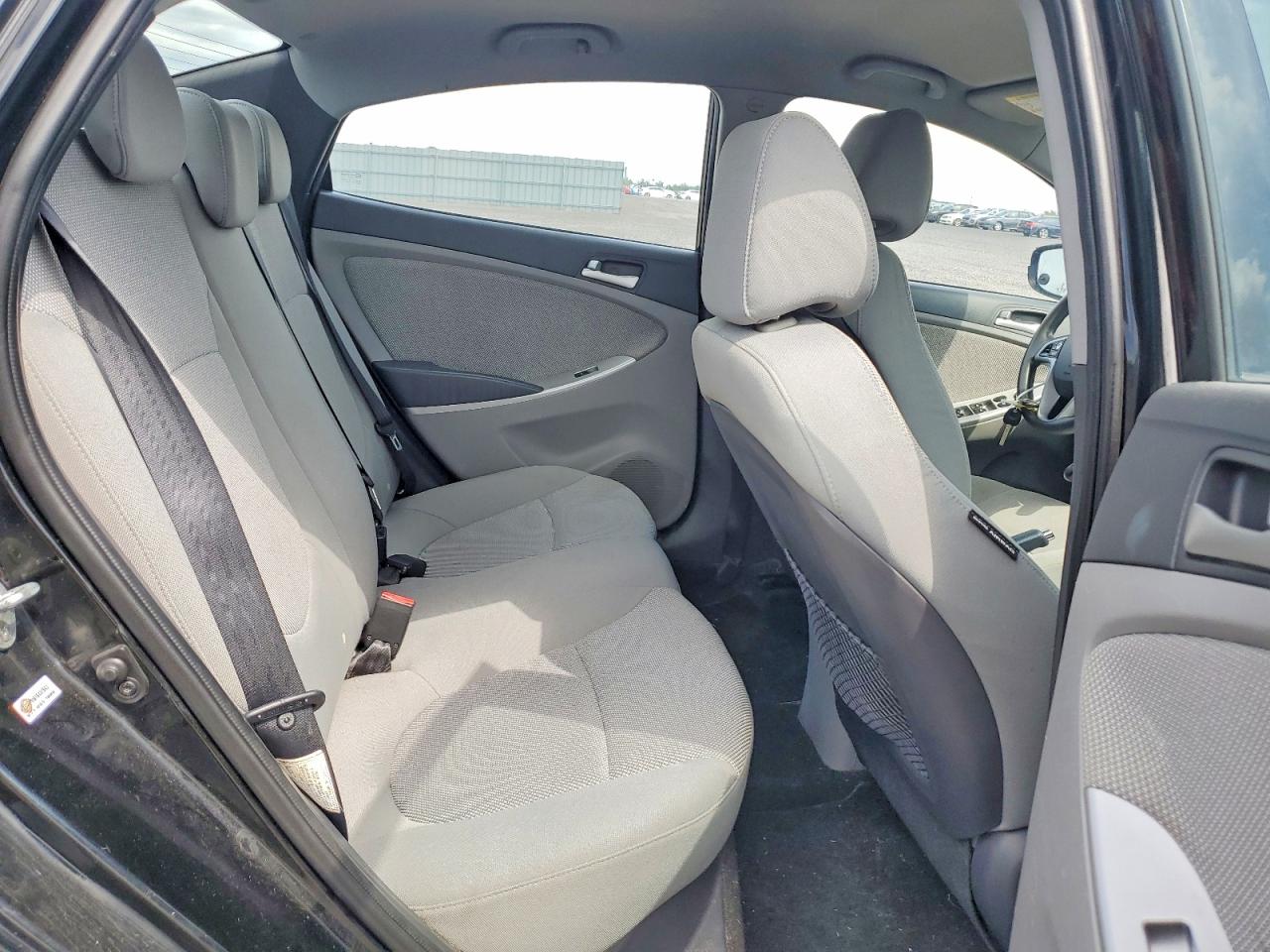 2013 Hyundai Accent Gls Black vin: KMHCT4AE9DU516194