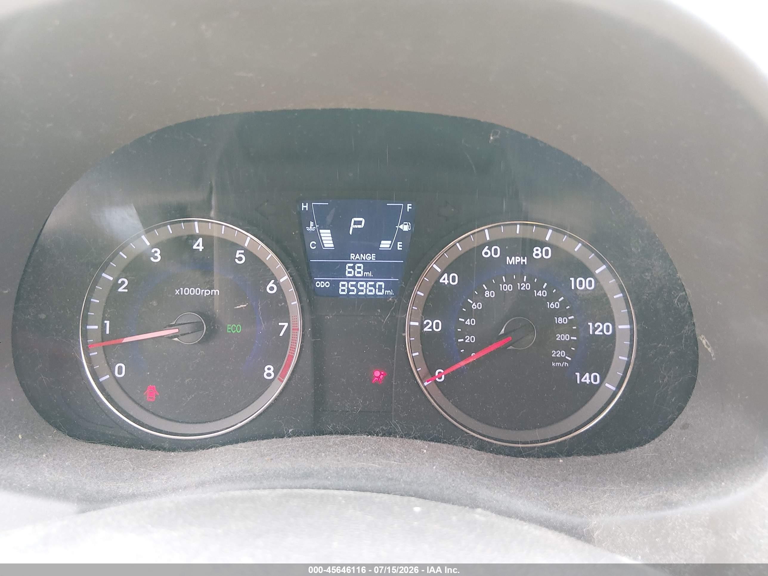 2013 Hyundai Accent Gls Blue vin: KMHCT4AE9DU518446