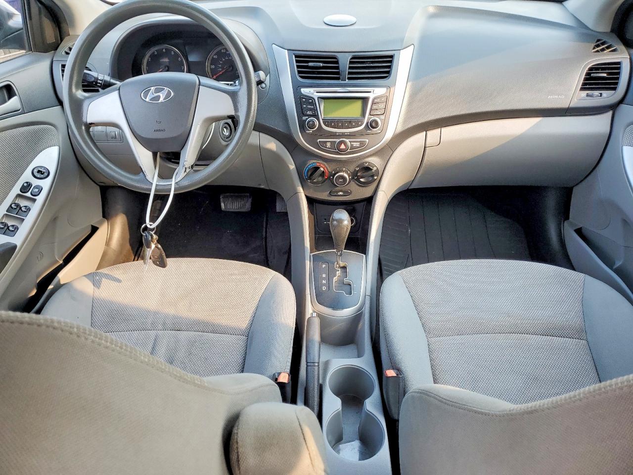 2013 Hyundai Accent Gls Серый vin: KMHCT4AE9DU563774