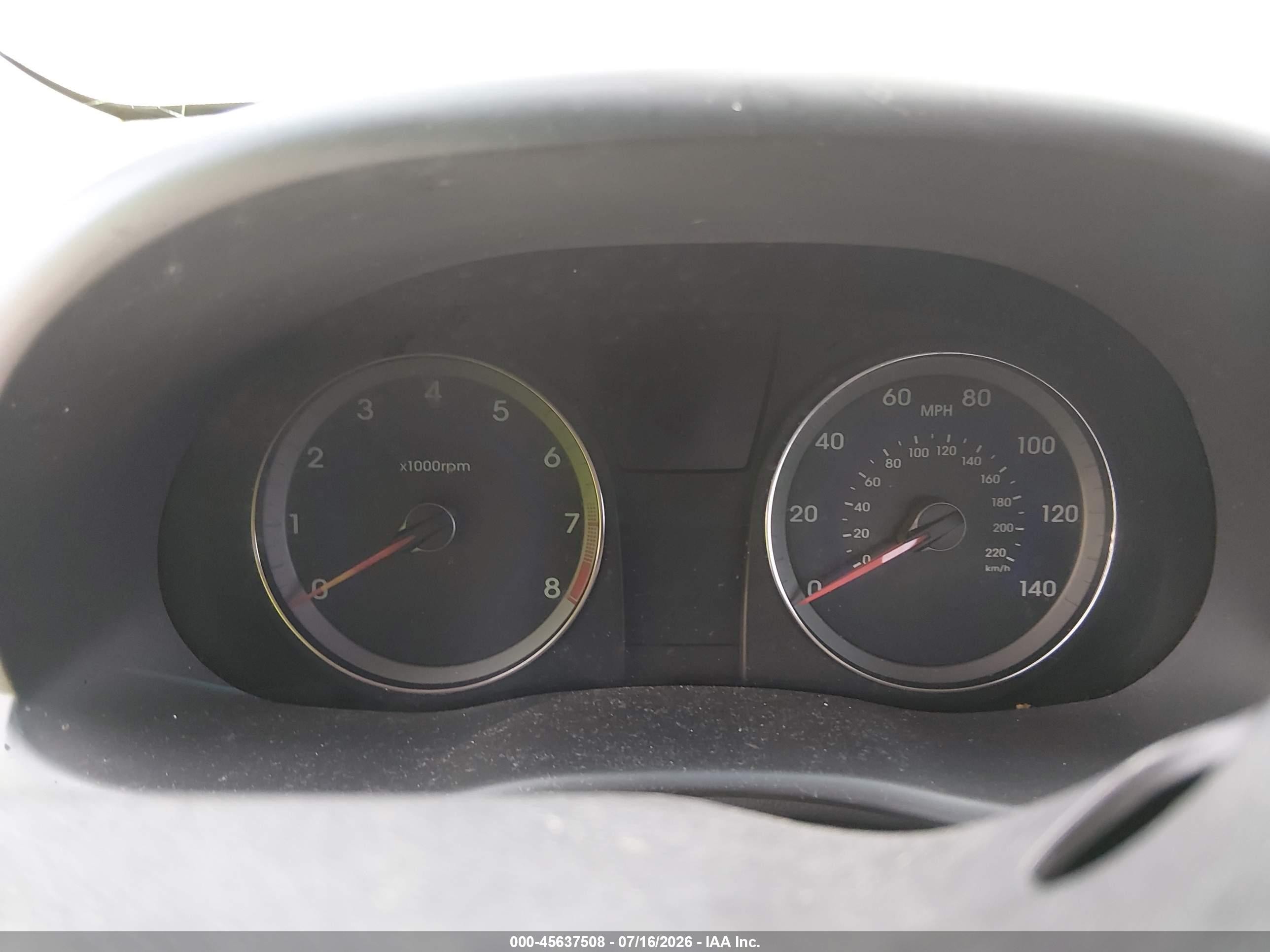2014 Hyundai Accent Gls Gray vin: KMHCT4AE9EU492318