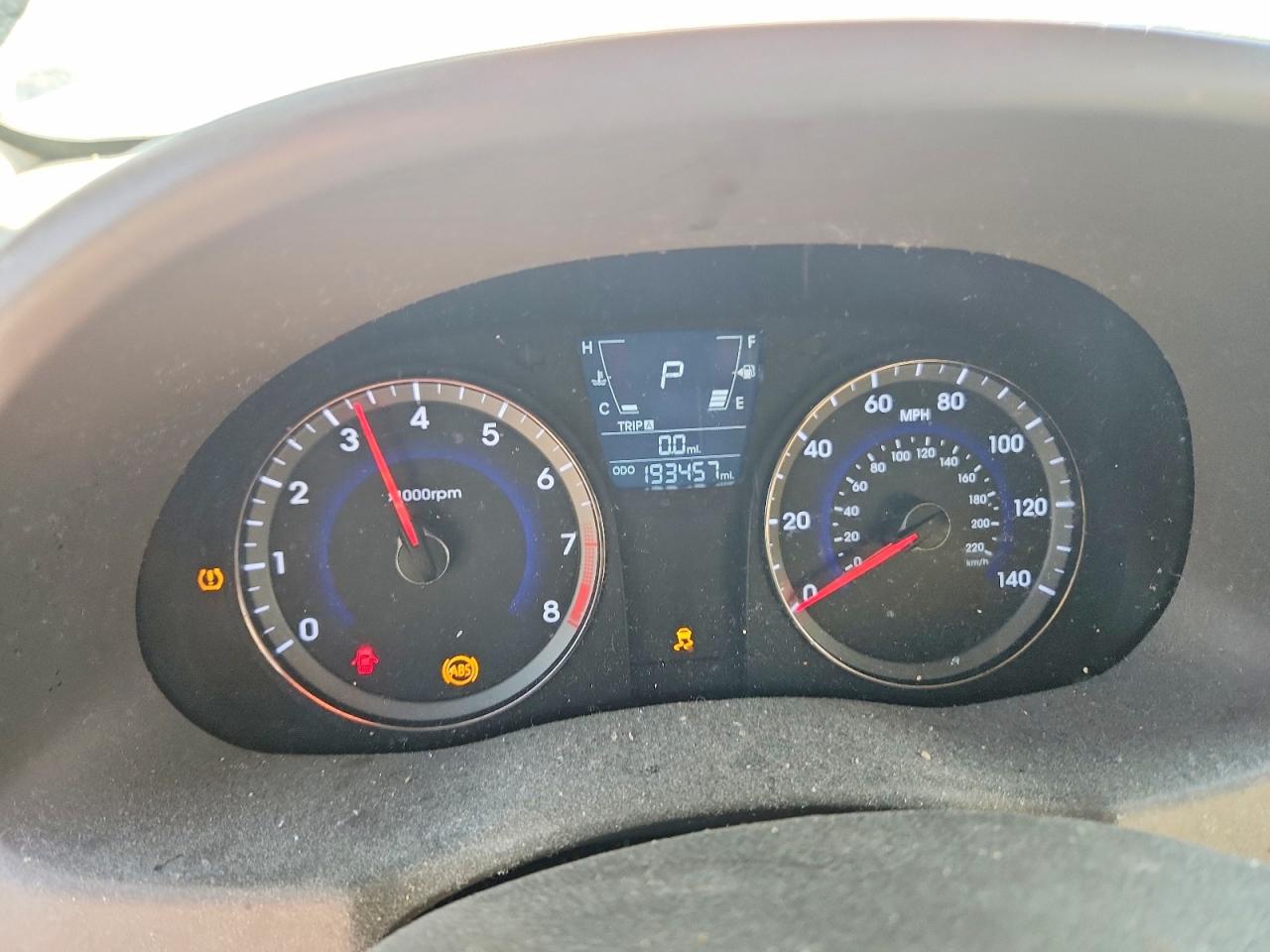2014 Hyundai Accent Gls Blue vin: KMHCT4AE9EU663021
